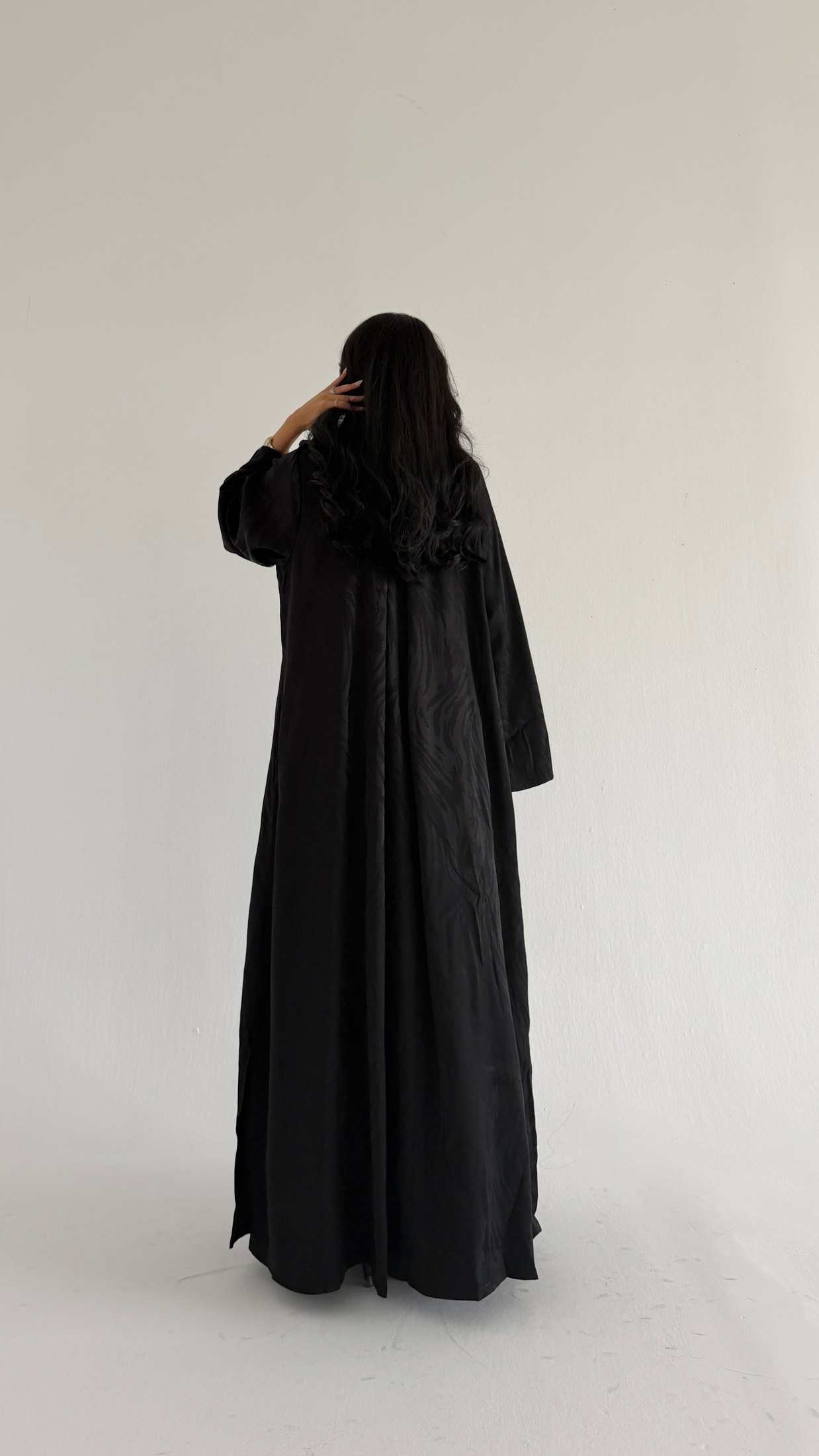 MWT4009 - عباية فيسكوز جاكار - Aya