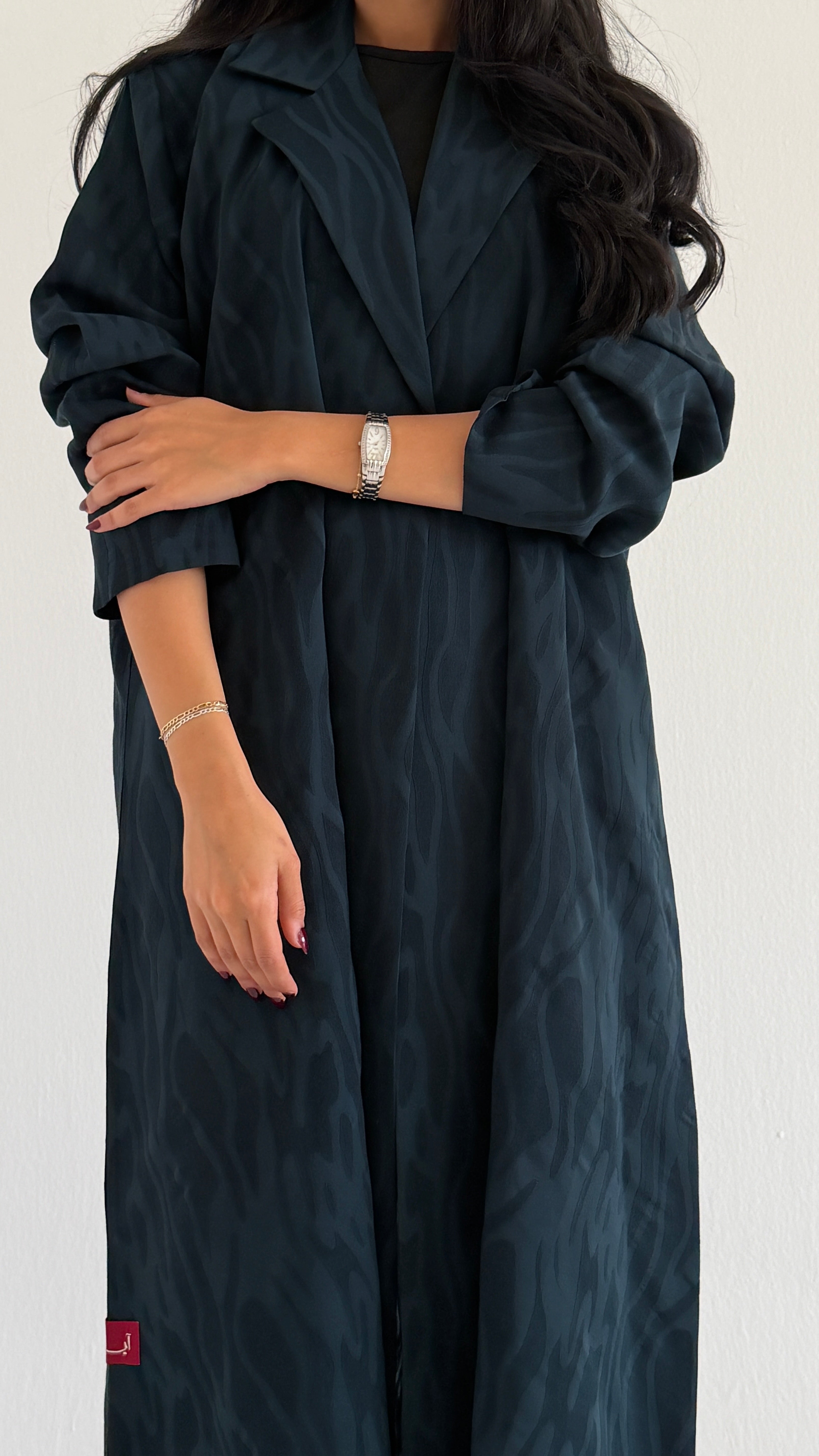 MW2089 - عباية جاكار أنيقة بقصّة بليزر عصرية - Aya