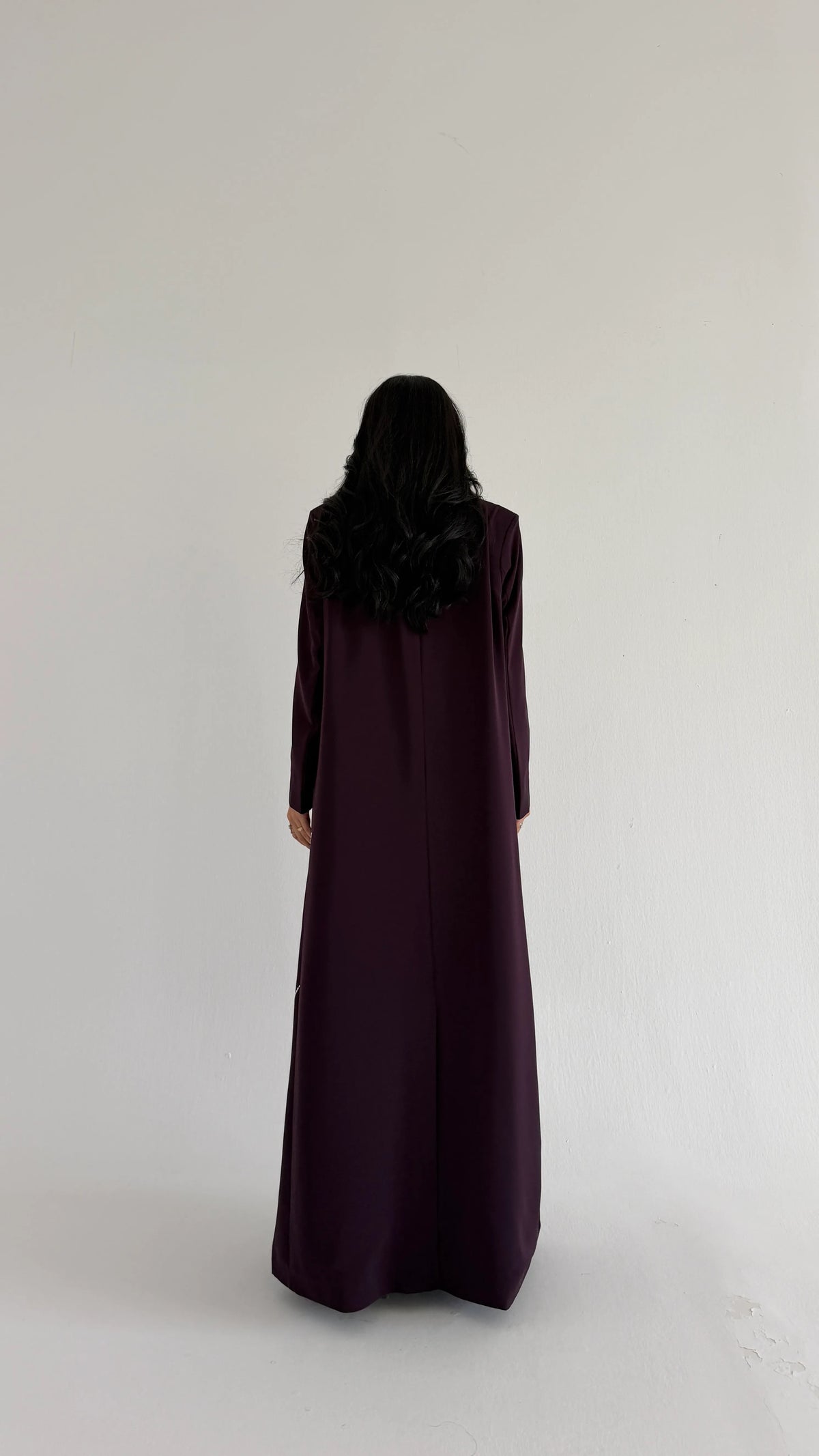 MWT1604 - عبايه بليزر موفي مطرزه - Aya