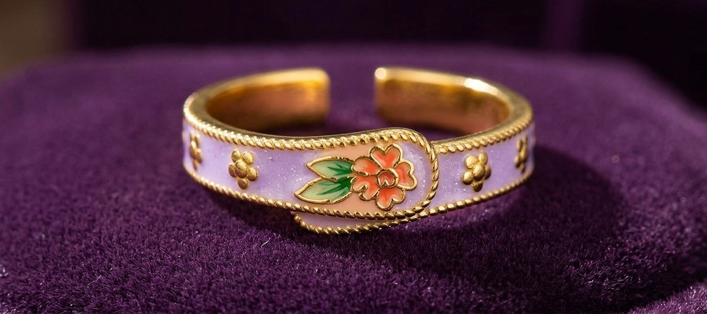 MWAC008 - خاتم بطراز كلاسيكي – قابل للتعديل - Aya