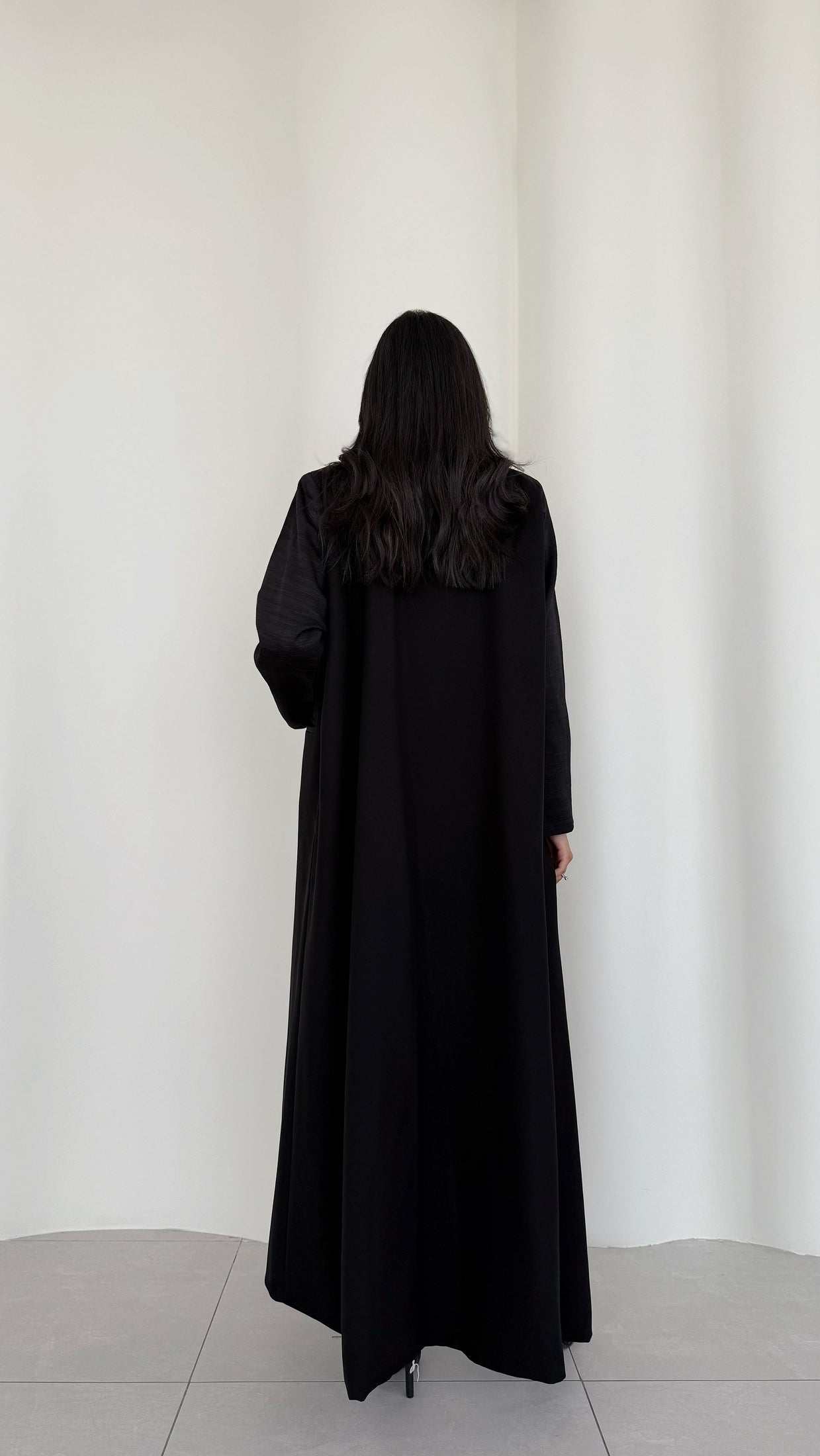 MWT512 - عباية بليزر أسود - Aya