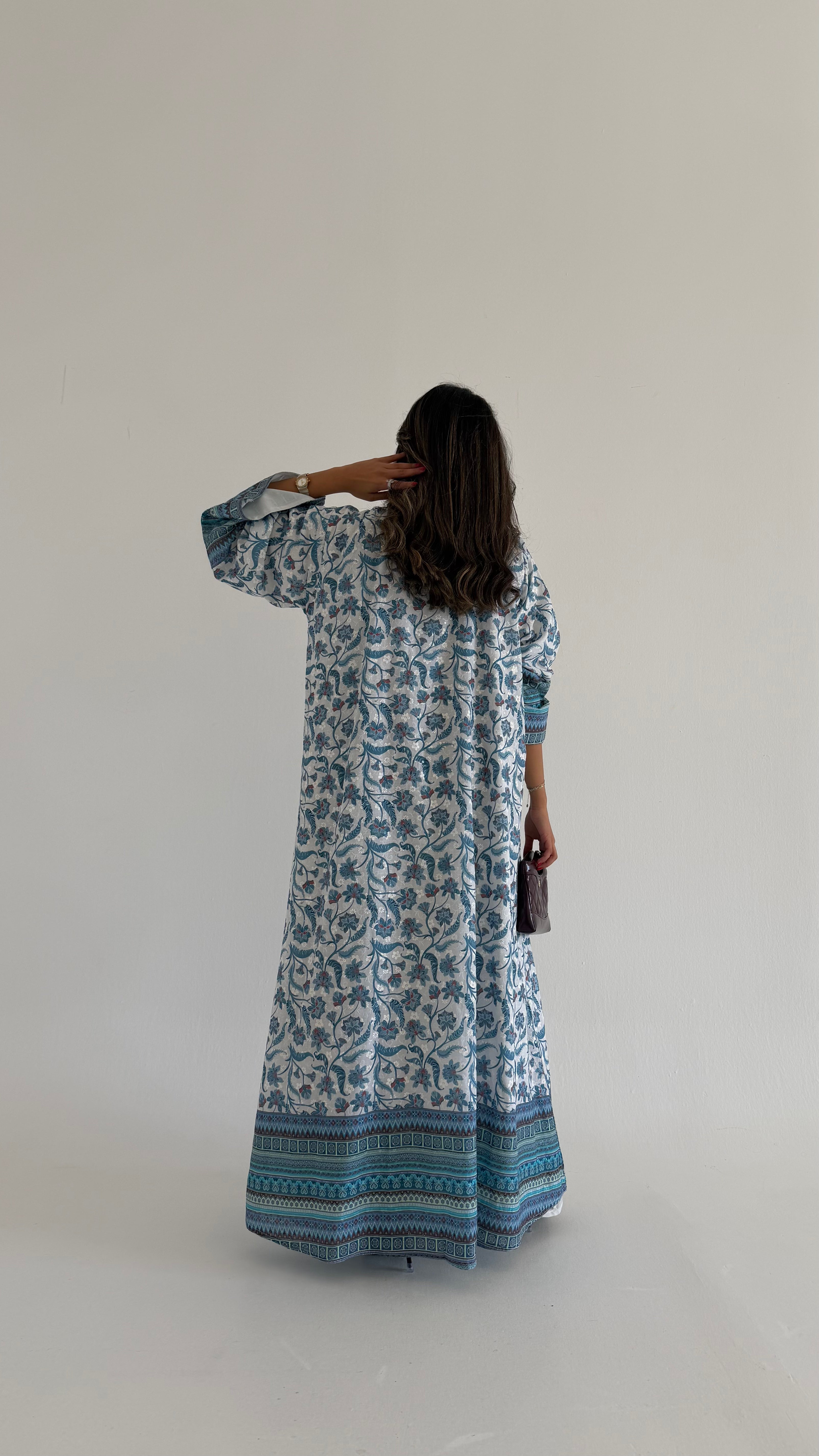 MWT567 - عباية ركامة مشجرة - Aya