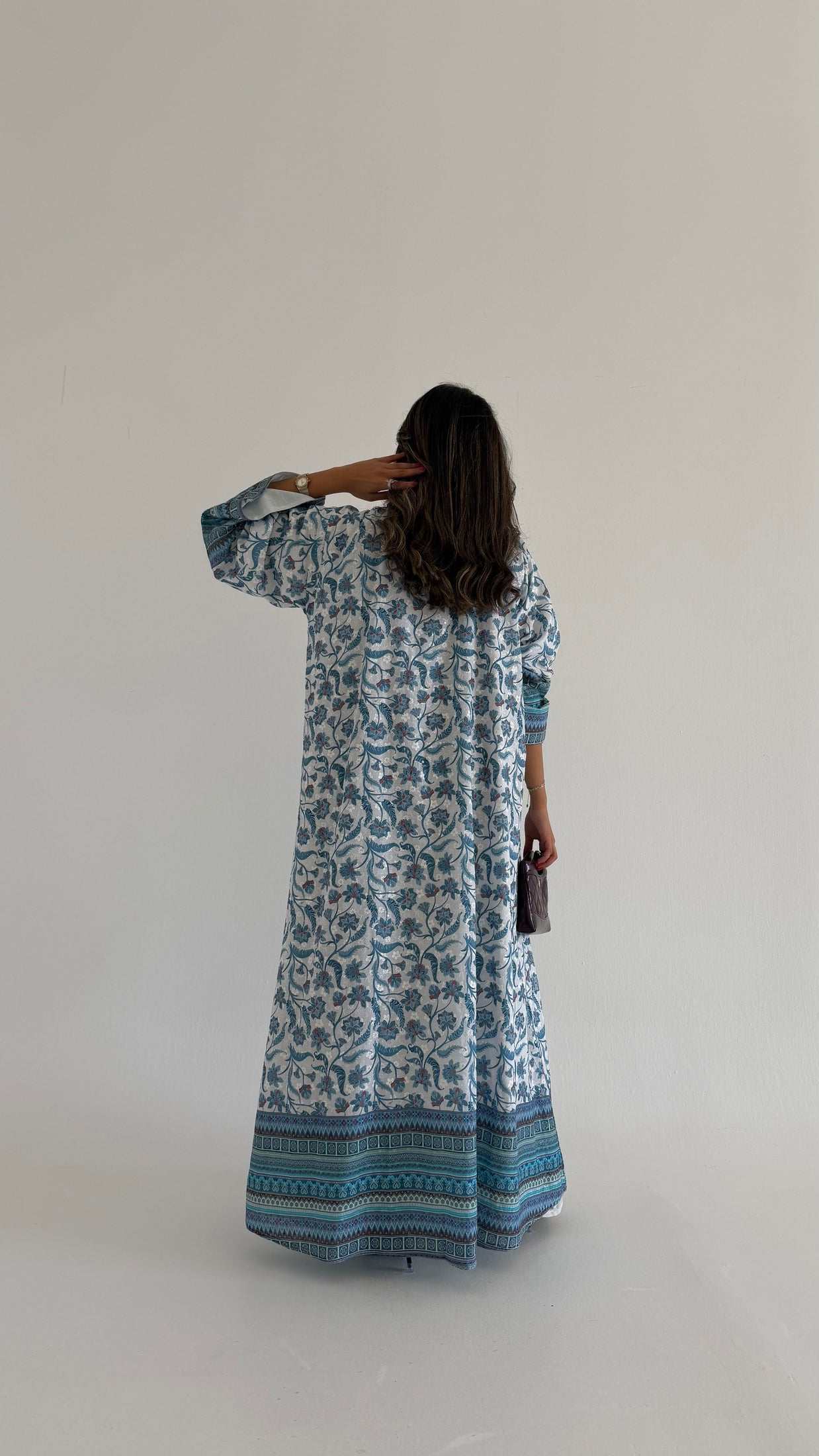 MWT567 - عباية ركامة مشجرة - Aya