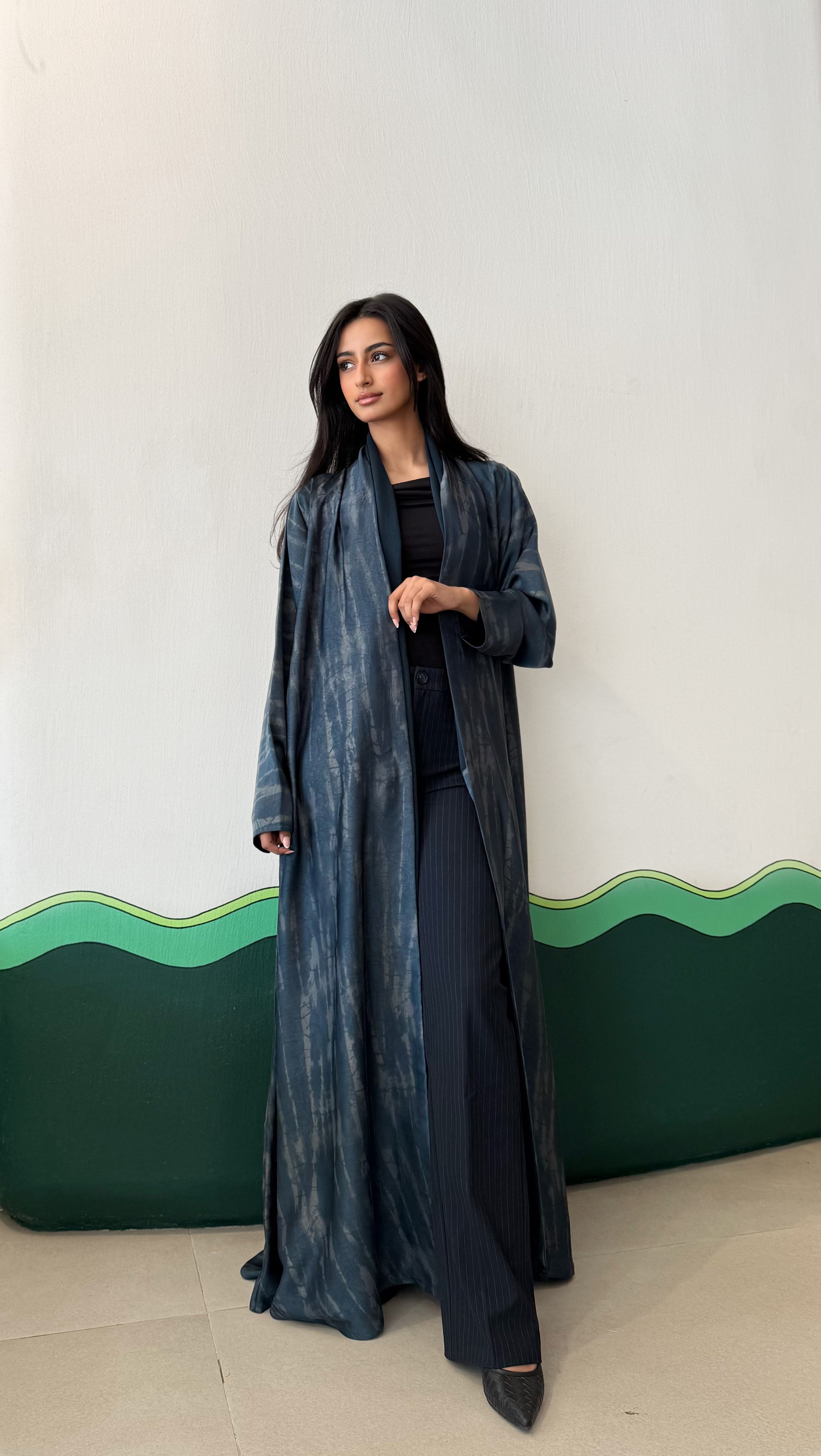 MW1732 - عباية تفتة جاكار - Aya