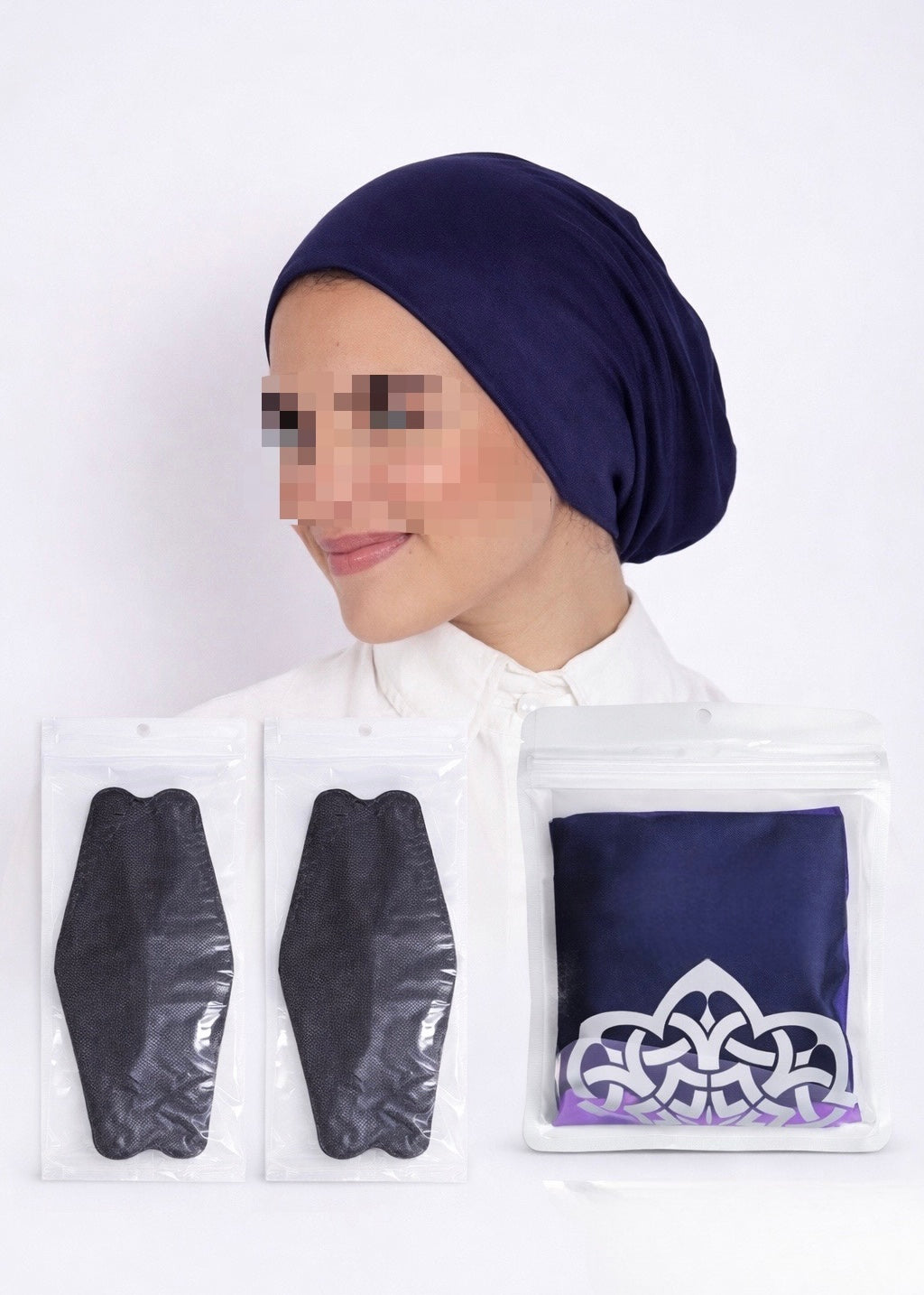 MWO015 -باكدج عباية نص كلوش بكم مطاط - Aya