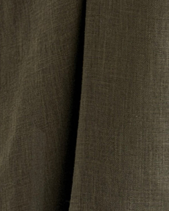 MW2128 - عباية لينن أنيقة بقصّة هينك عصرية - Aya