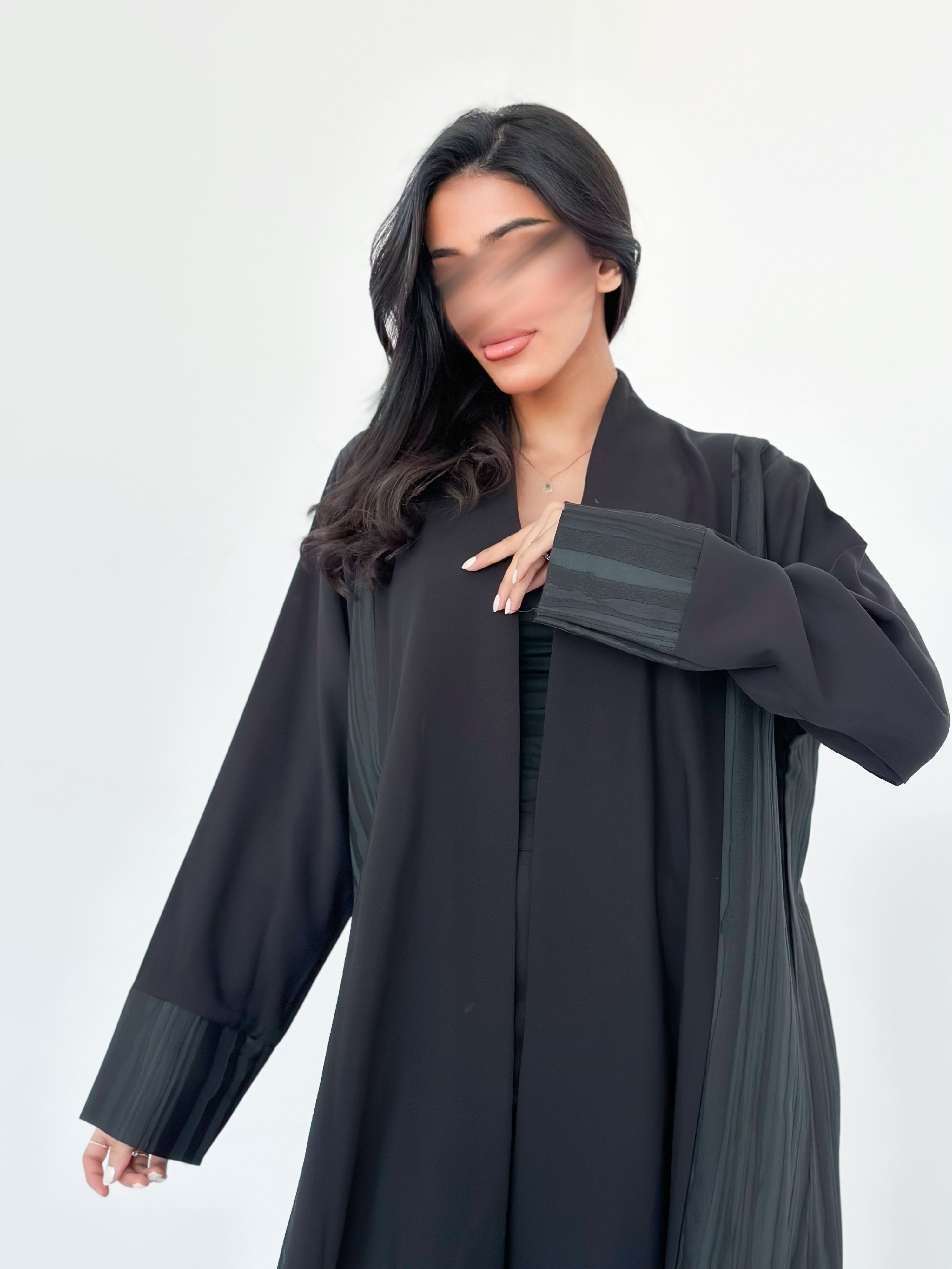 MW1169 - خامة حرير عاديه تفته من الجوانب - Aya