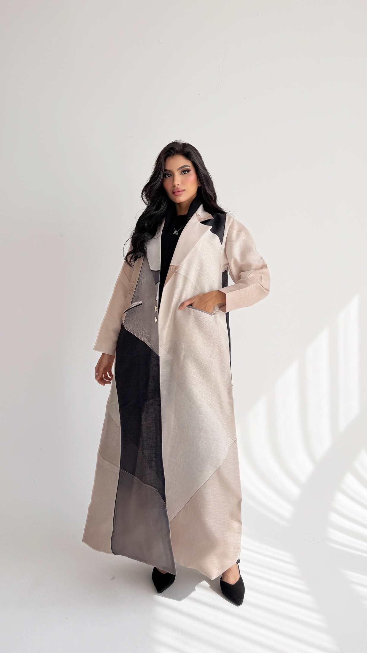 MWT830 - عباية بليزر طباعة - Aya