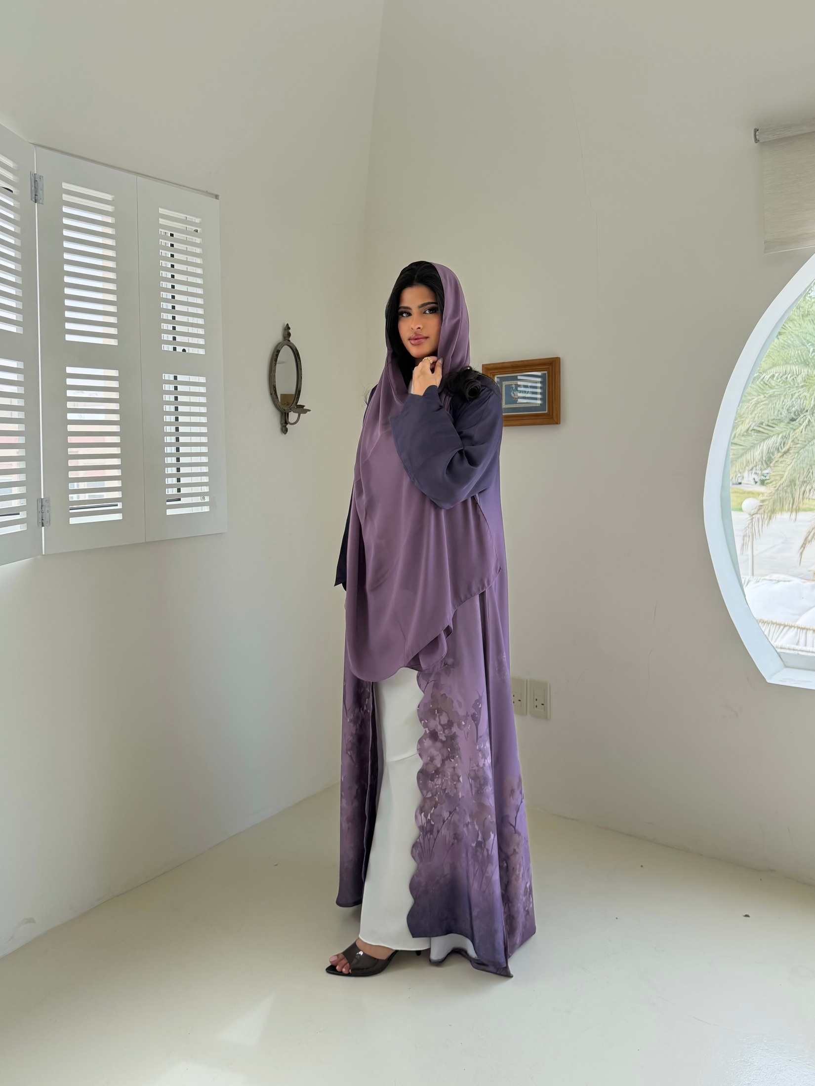 MWT4308 - عباية تيك توك موف مورد - Aya