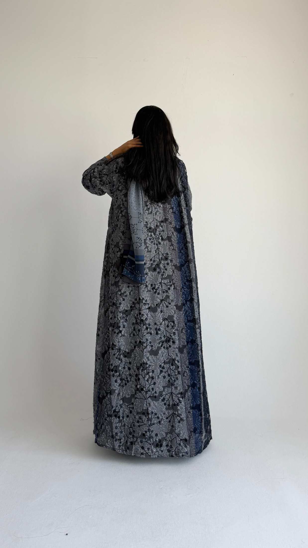 MWT1365 عباية طباعة | Printed Abaya - Aya