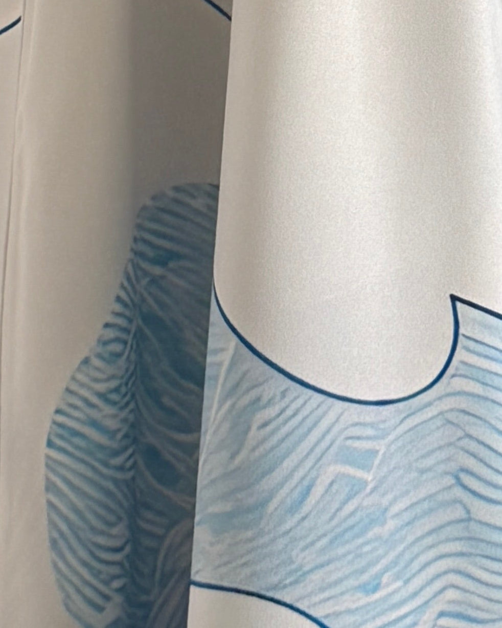 MWT1139 - عباية طباعة | Printed Abaya - Aya