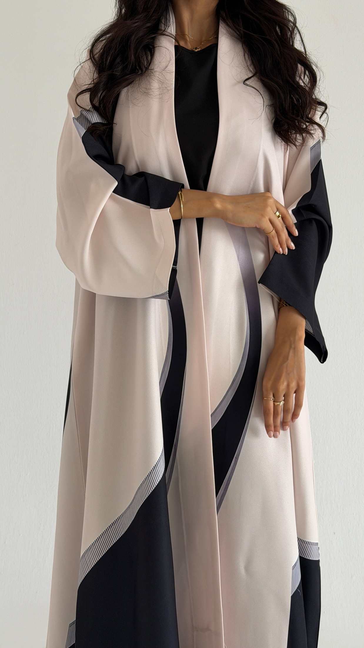 MWT1138 - عباية طباعة | Printed Abaya - Aya