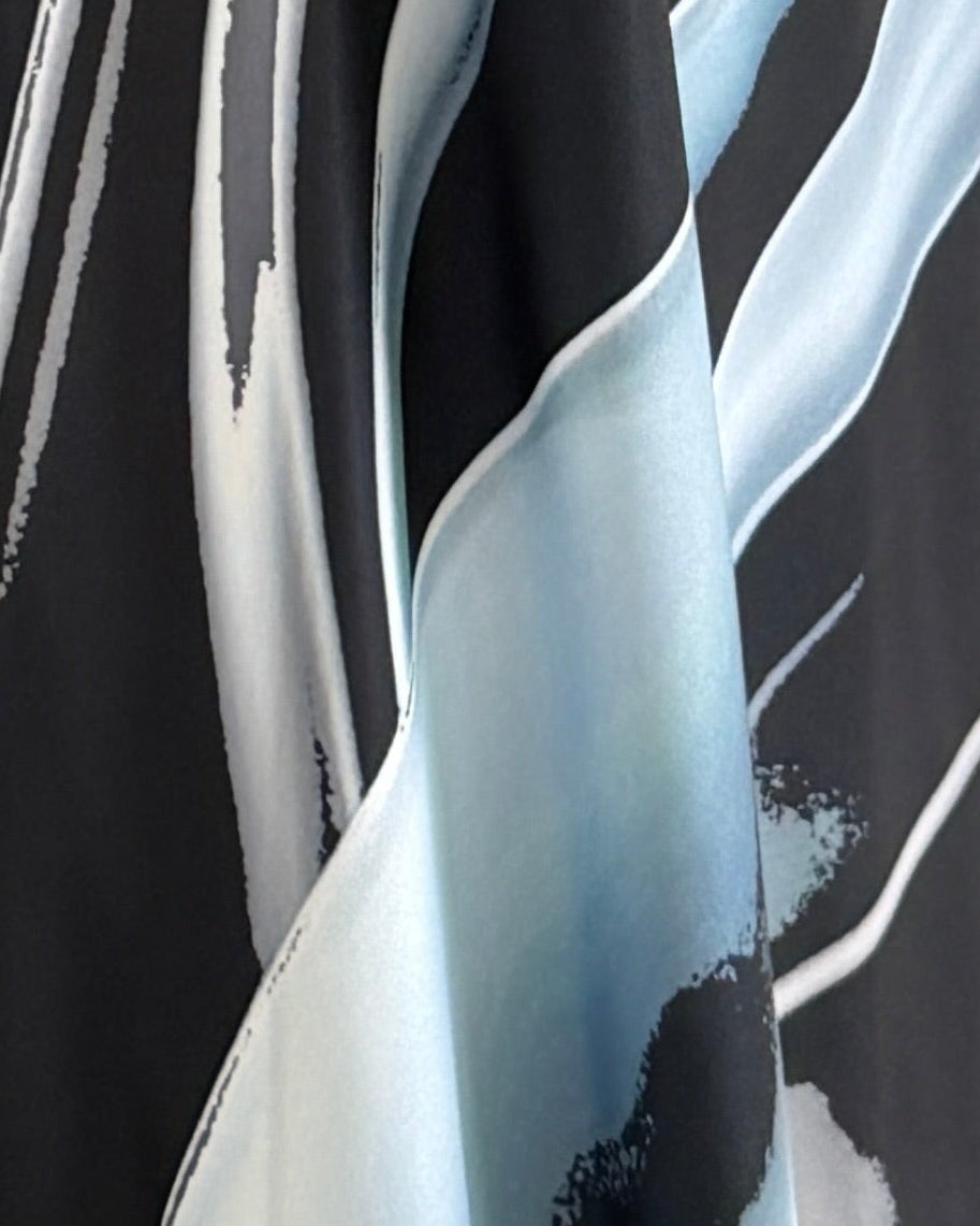 MWT1134 - عباية طباعة | Printed Abaya - Aya