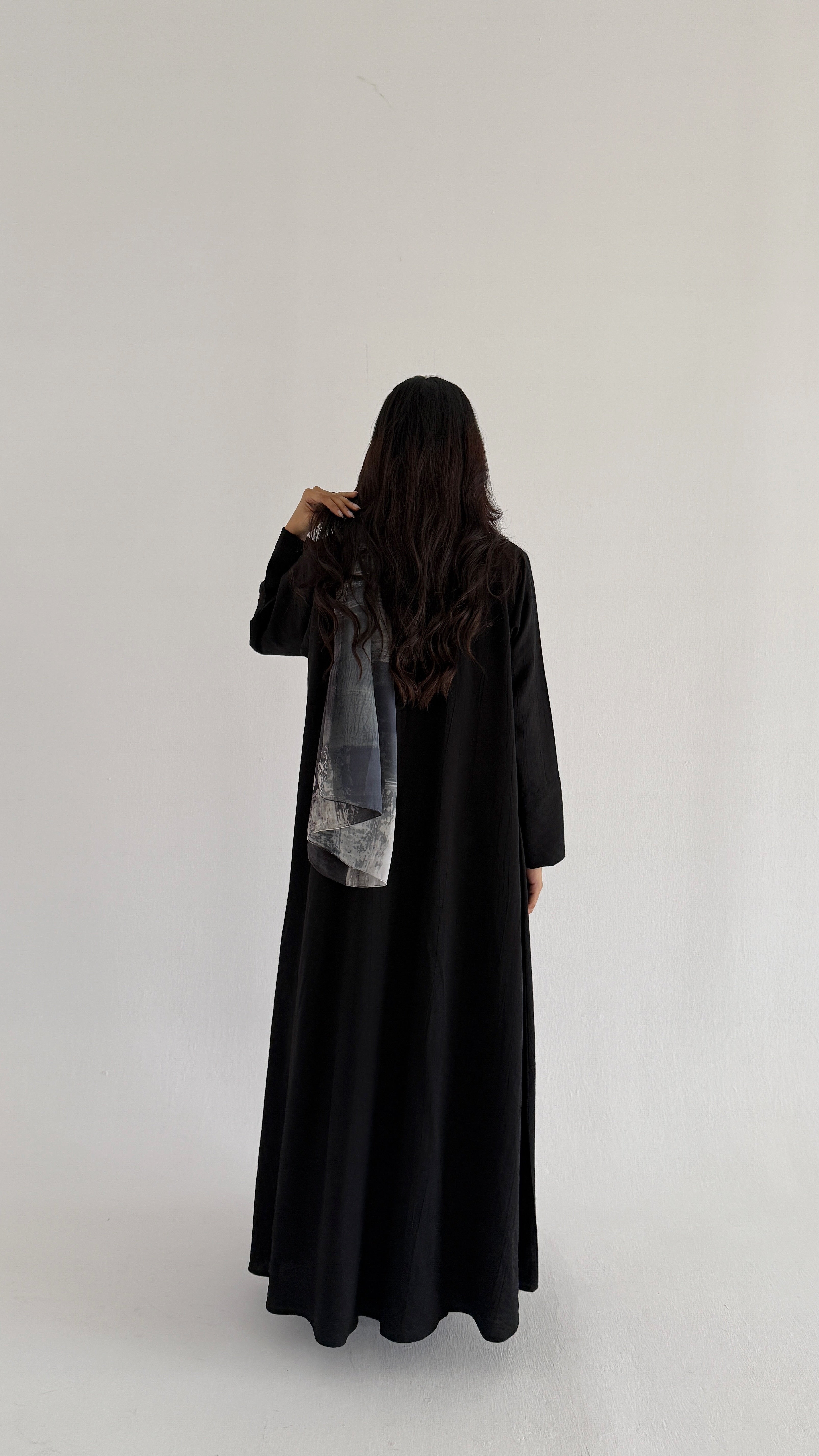 MWT1168 - عباية طباعة | Printed Abaya - Aya