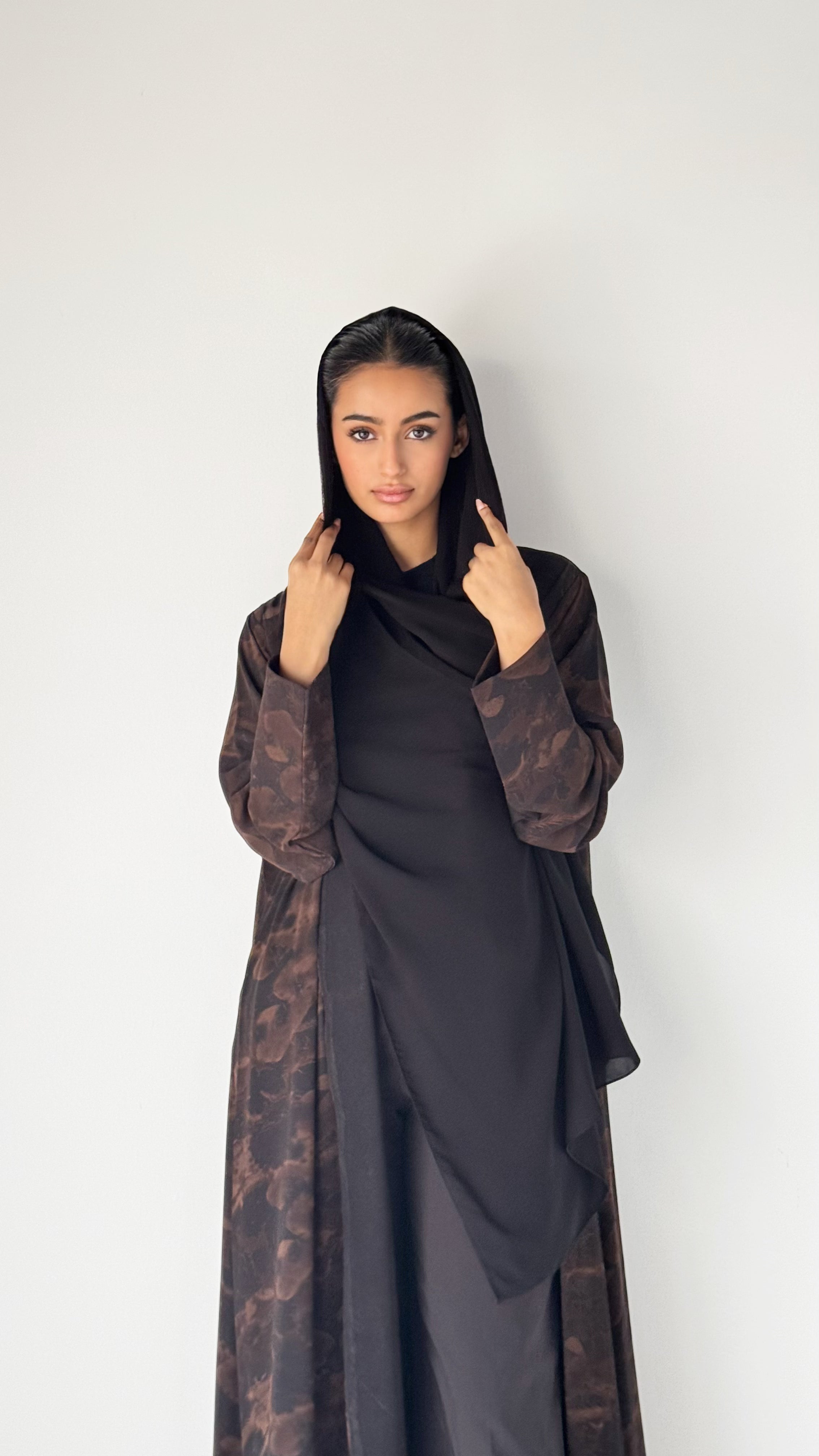 MW1515 - عباية صيفية مموج كلوش - Aya