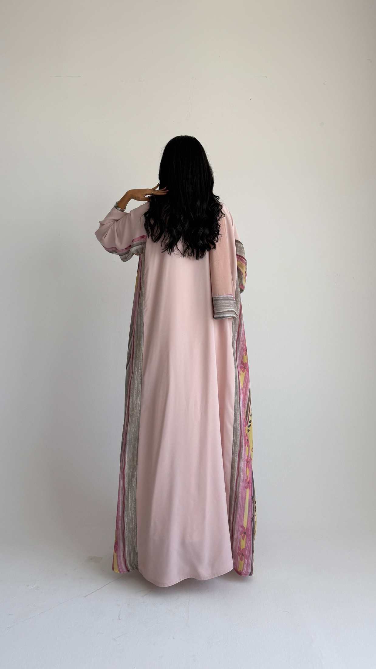 MWT1222 - عباية بتدخيله طباعة - Aya
