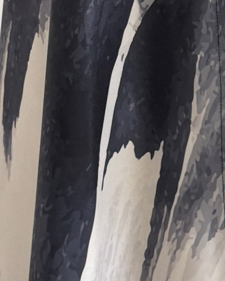 MWT1159 - عباية طباعة | Printed Abaya - Aya