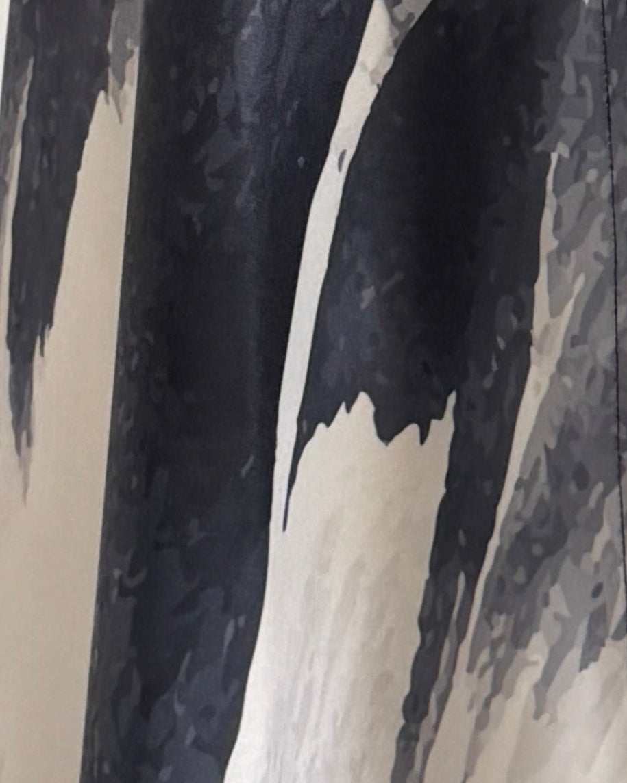 MWT1159 - عباية طباعة | Printed Abaya - Aya