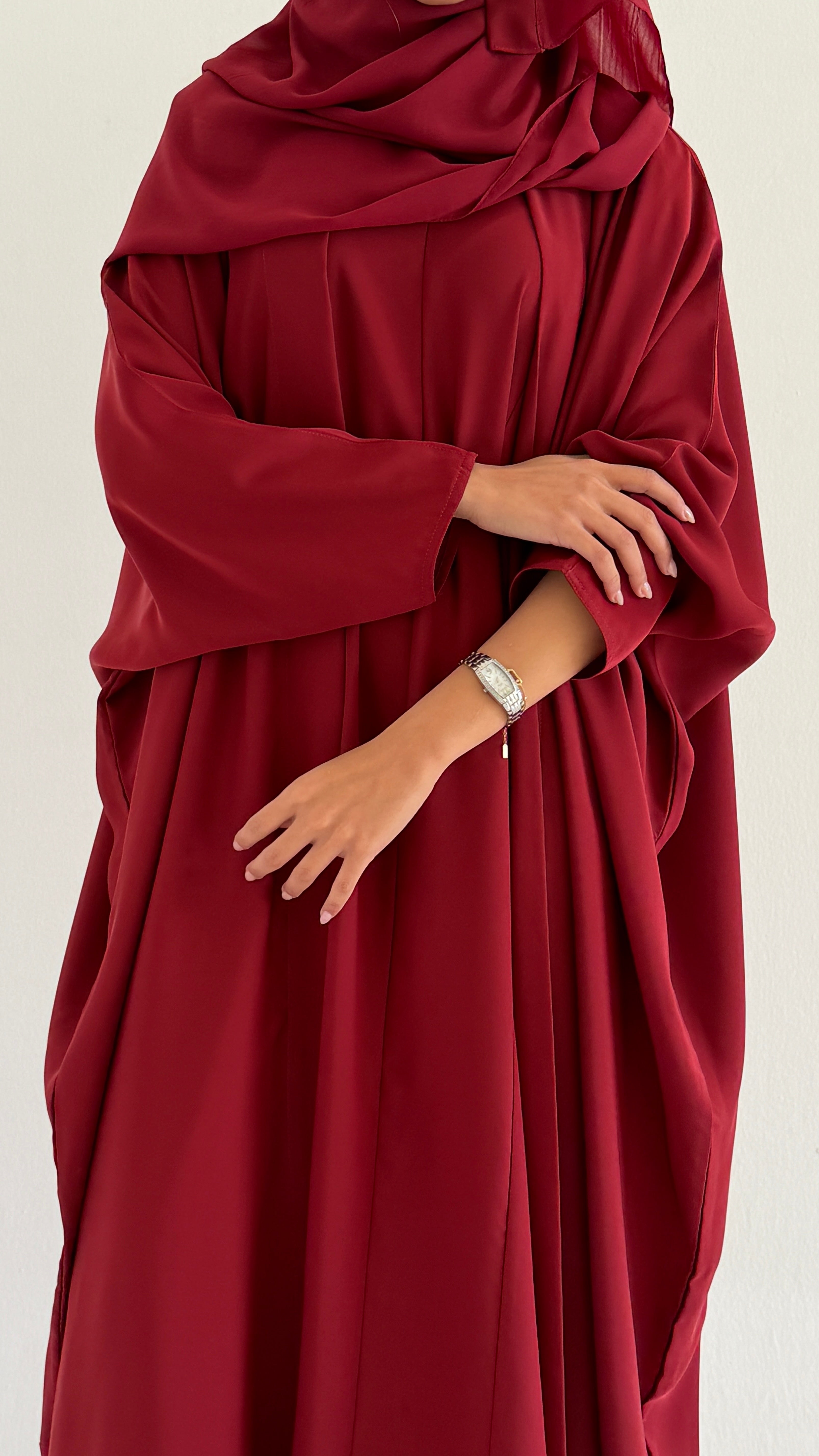 MW2012 - عباية كريب مع فستان كريب - Aya