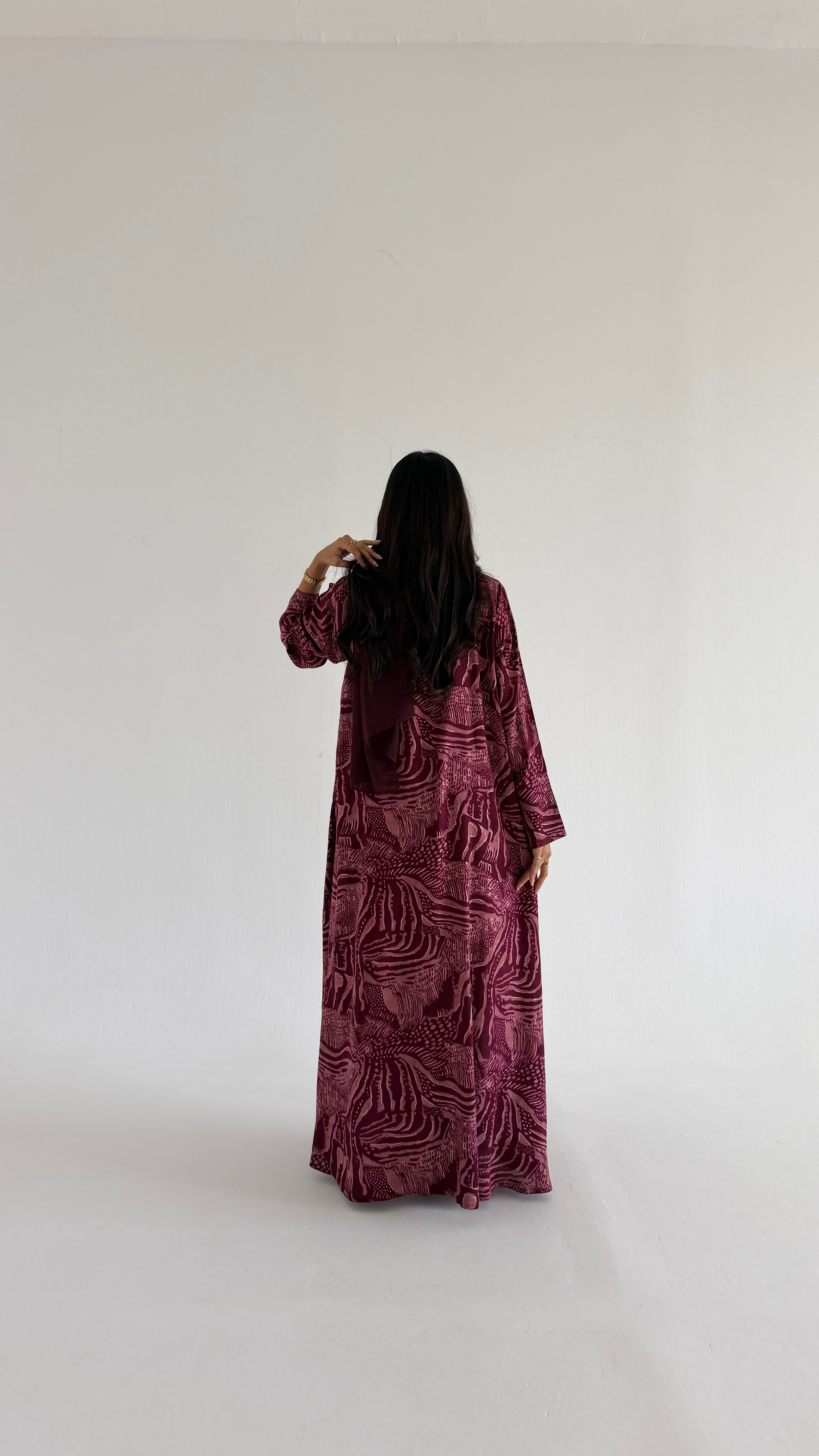 MWT2018 - عباية لنن صيفية | Summer linen abaya - Aya