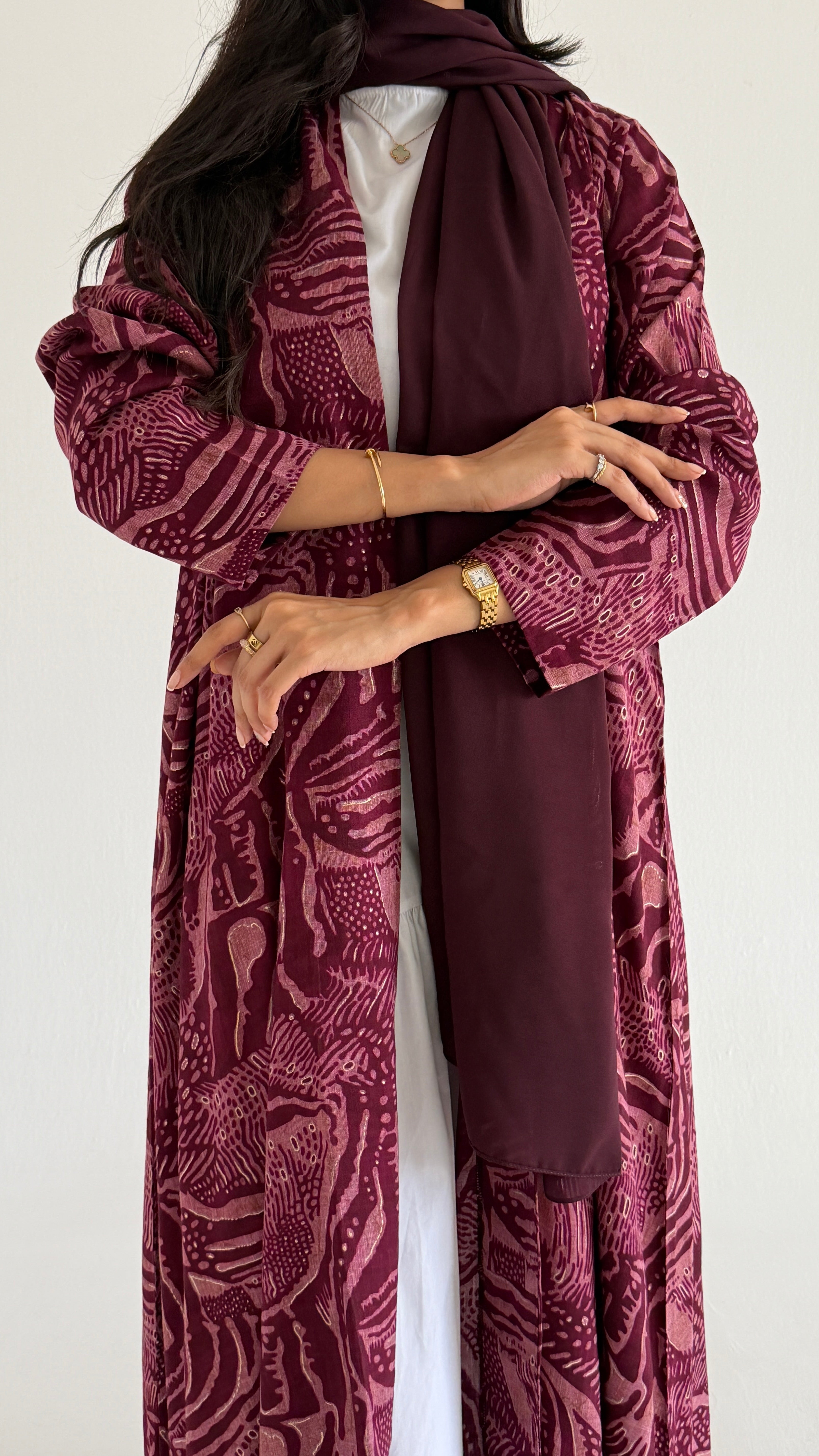 MWT2018 - عباية لنن صيفية | Summer linen abaya - Aya