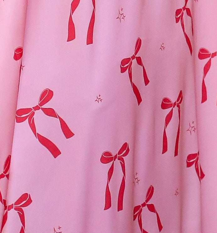 Pink Ties Slip On Khimar - Aya