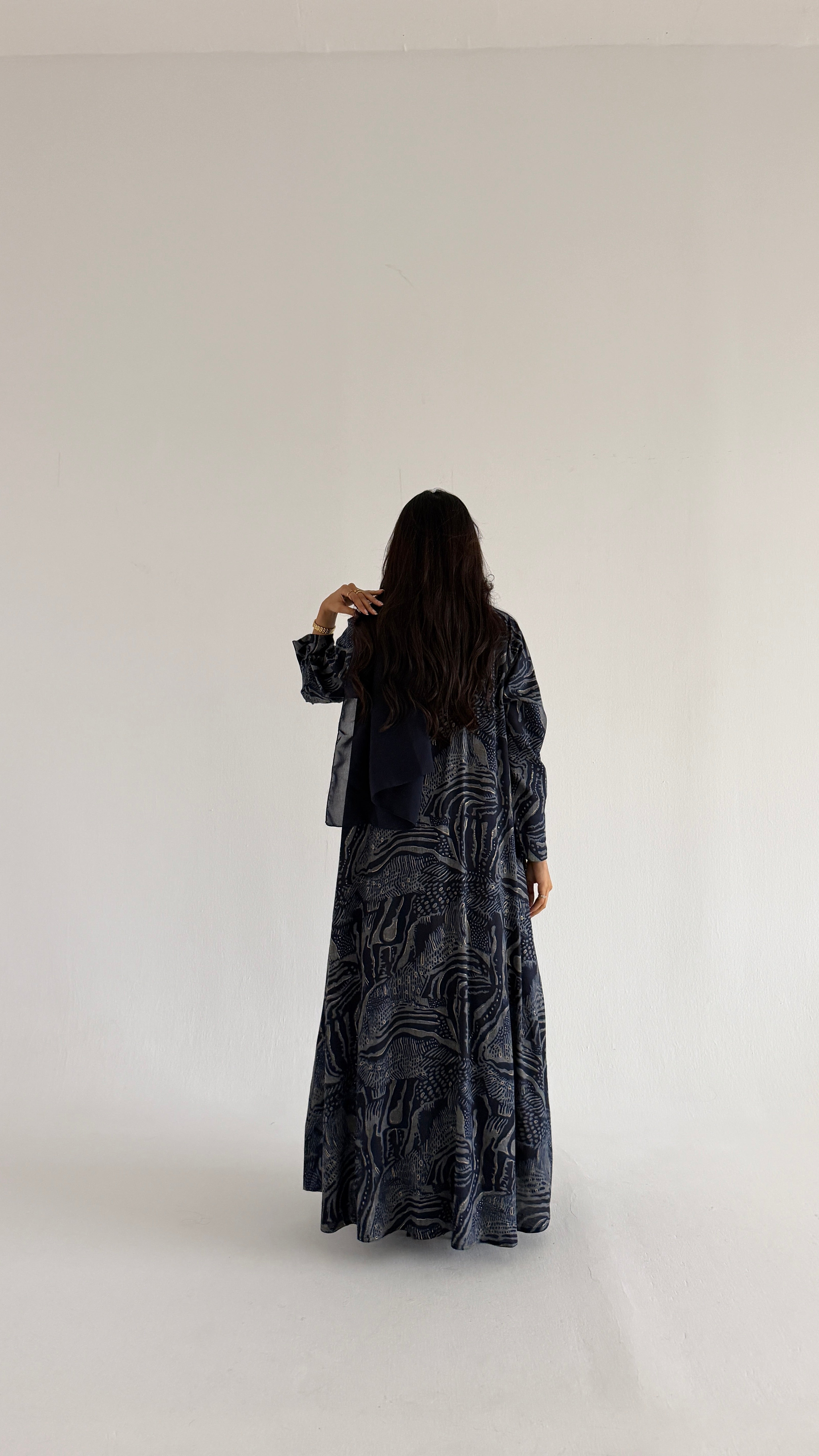 MWT2020 - عباية لنن صيفية | Summer linen abaya - Aya