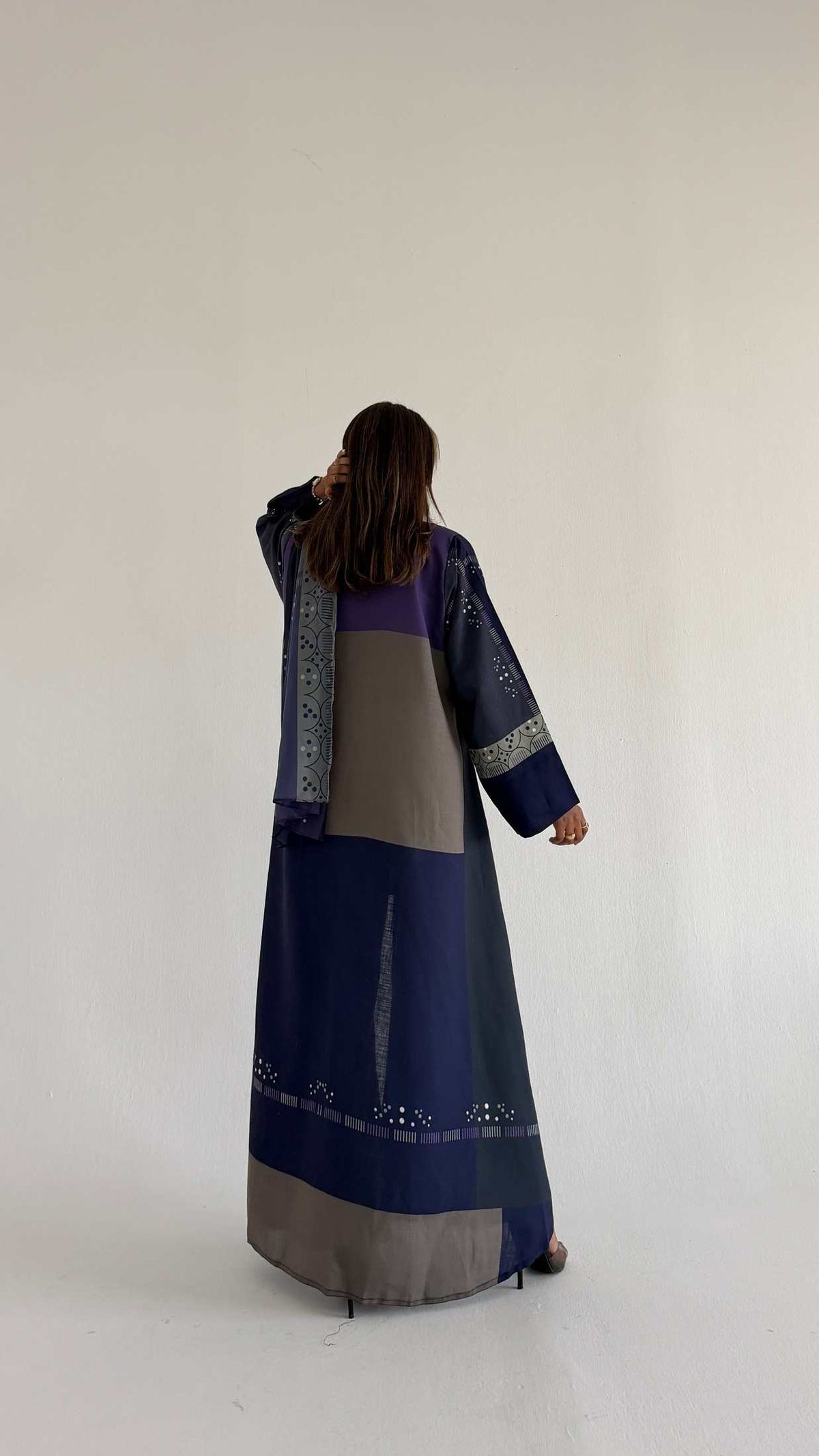 MWT1532 عباية طباعة | Printed Abaya - Aya