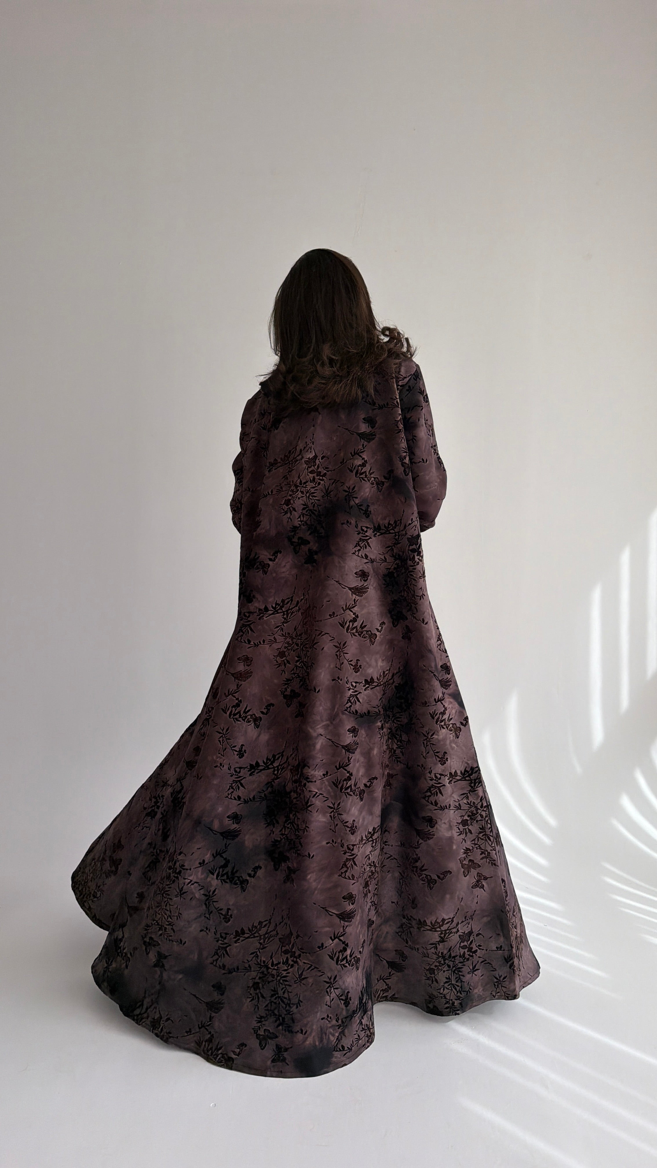 MW2025 - عباية كريب مشجر - Aya