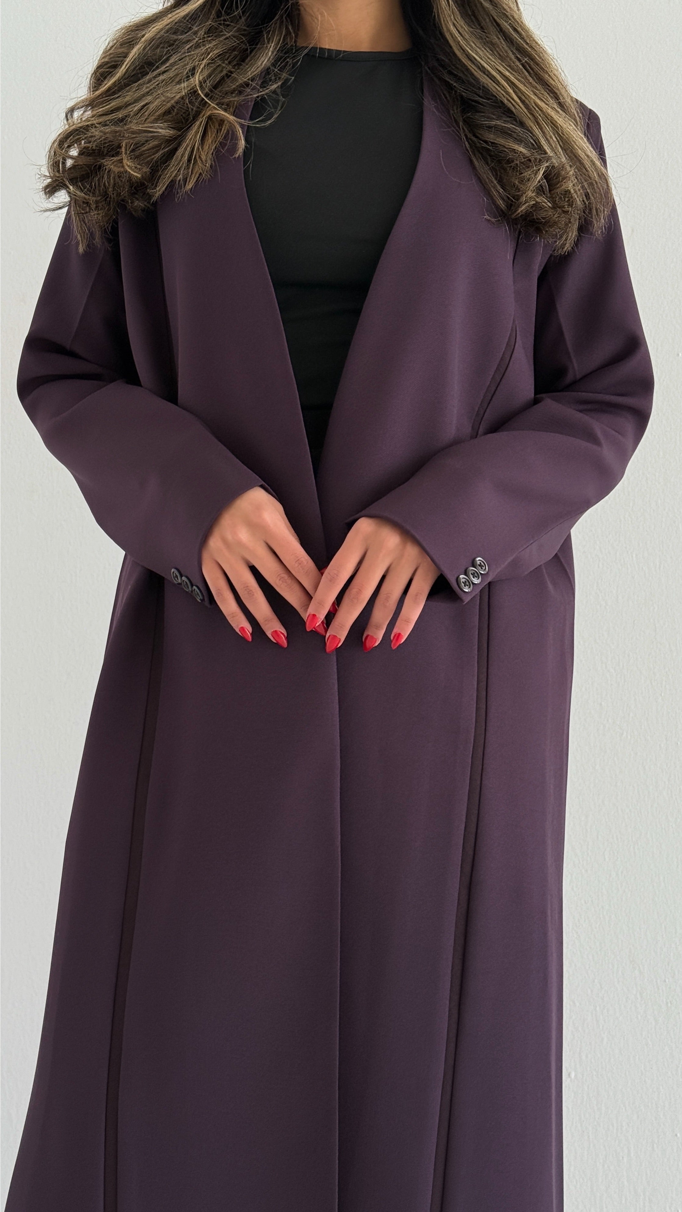 MWT740 -عباية بليزر رسمية |Formal Abaya