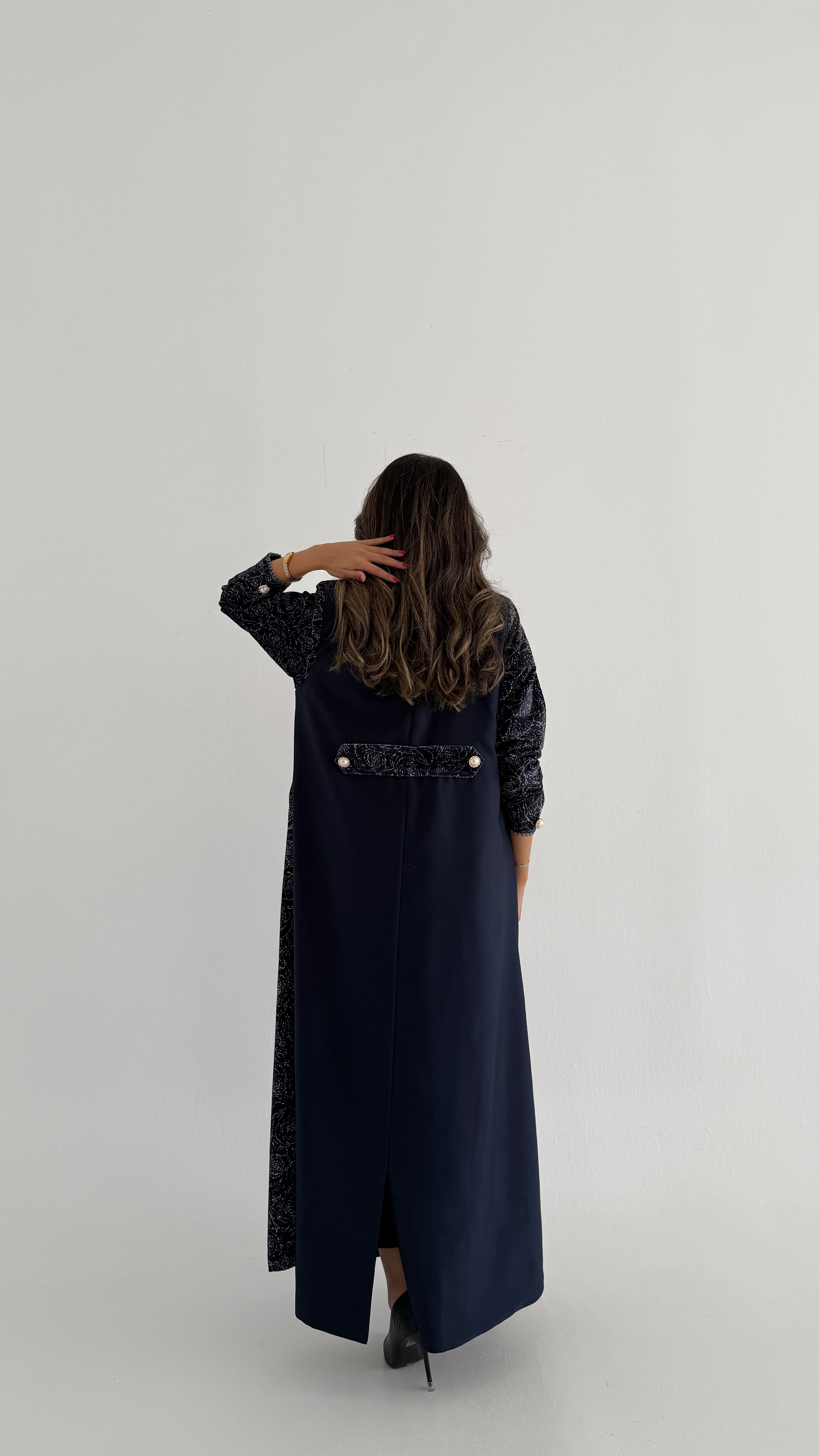 MWT752 - عباية بليزر برينت - Aya