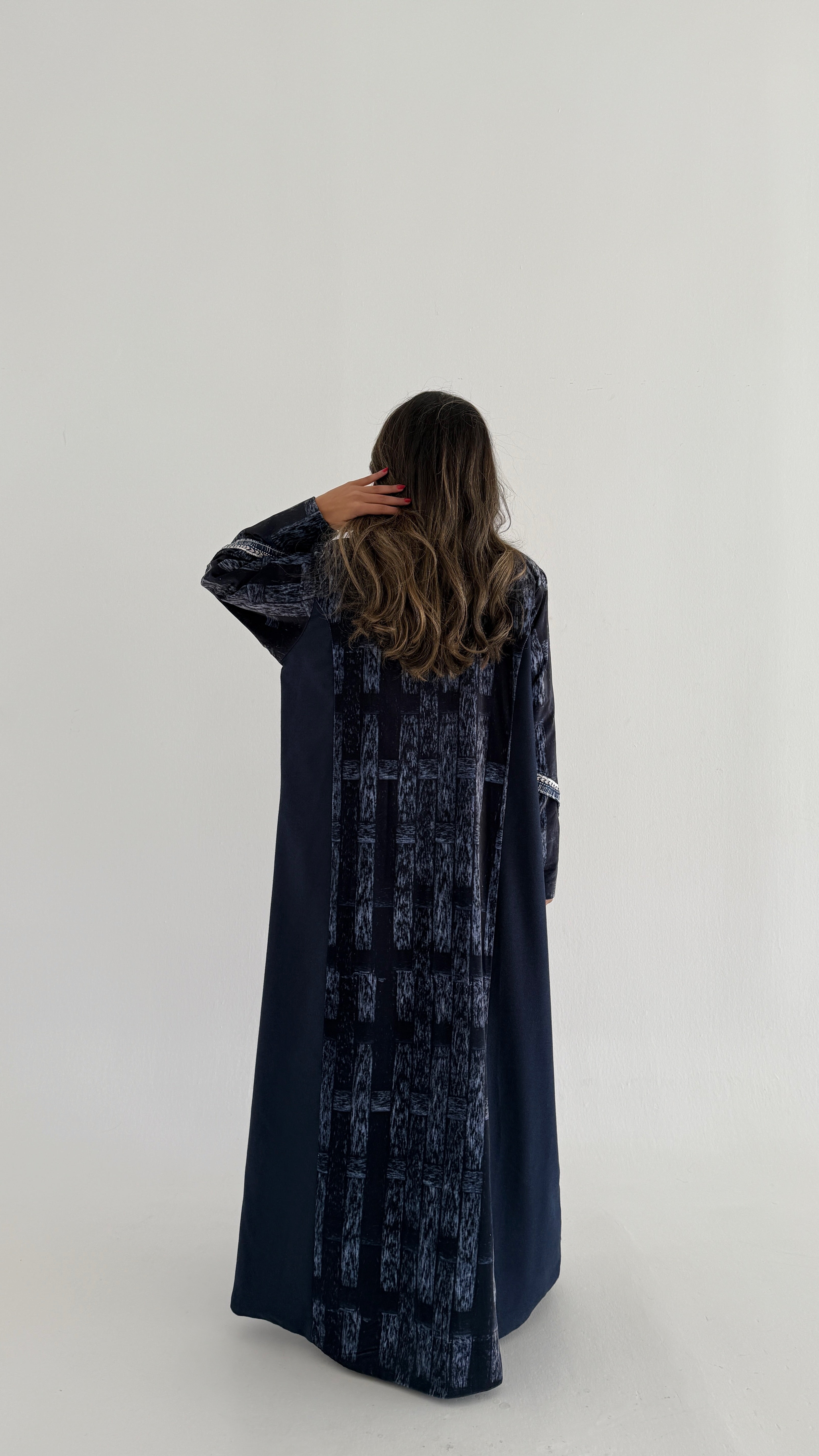 MWT753 - عباية بليزر برينت - Aya