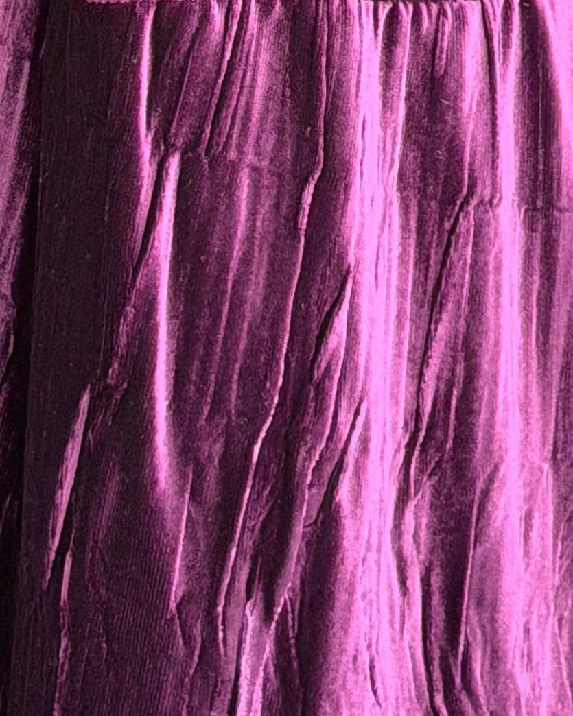 MWT874 - عباية مخمل بيليسية - Aya