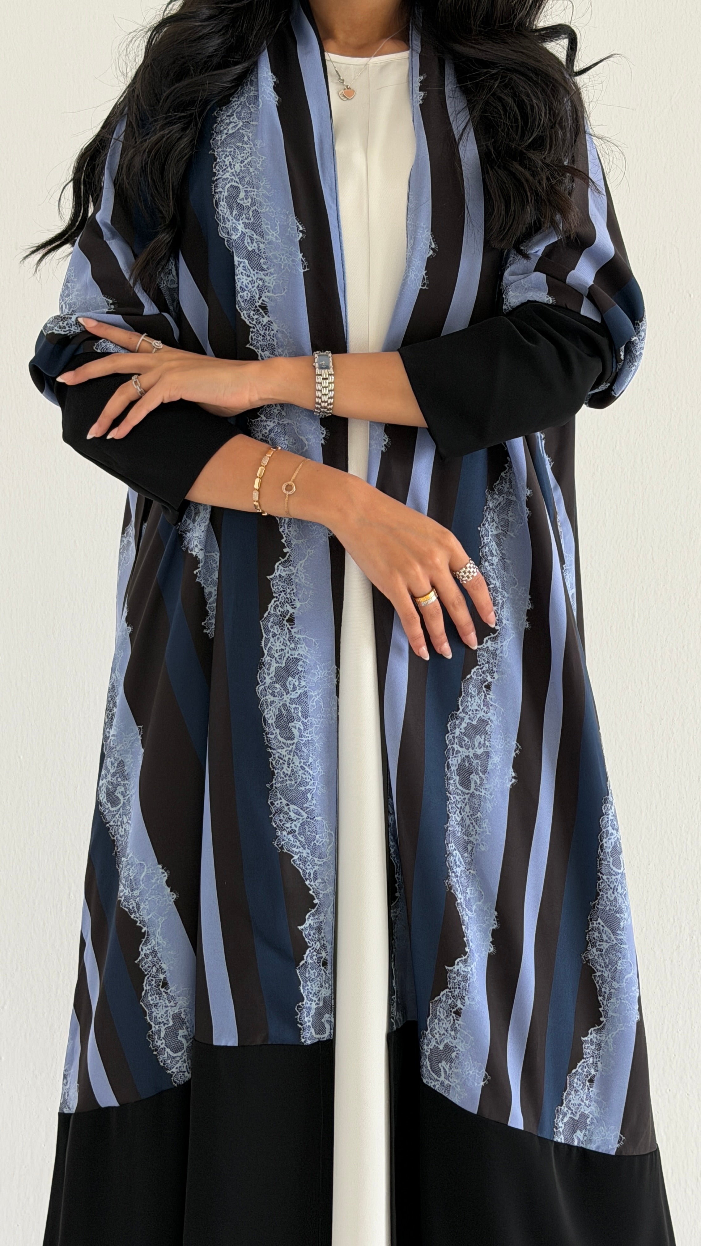 MWT1549 عباية طباعة | Printed Abaya