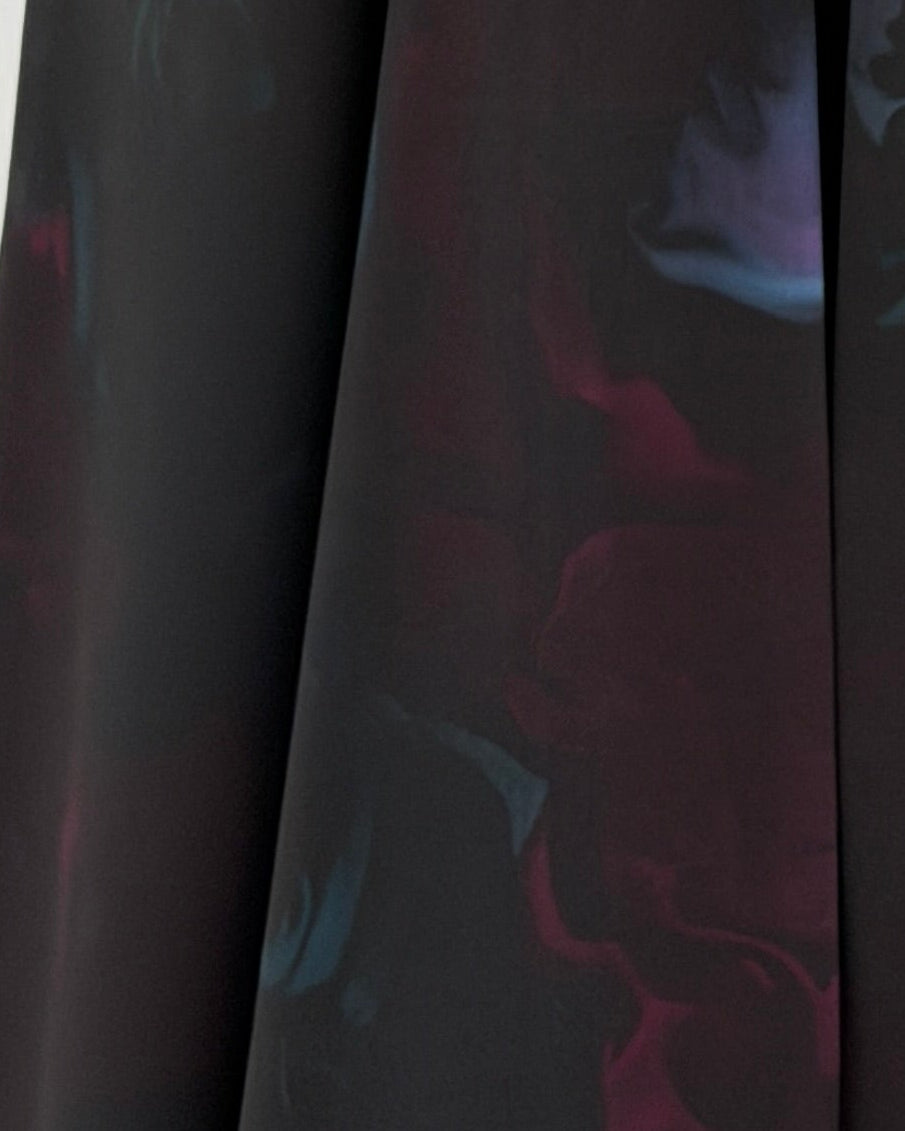 MWT1072 - عباية طباعة | Printed Abaya - Aya