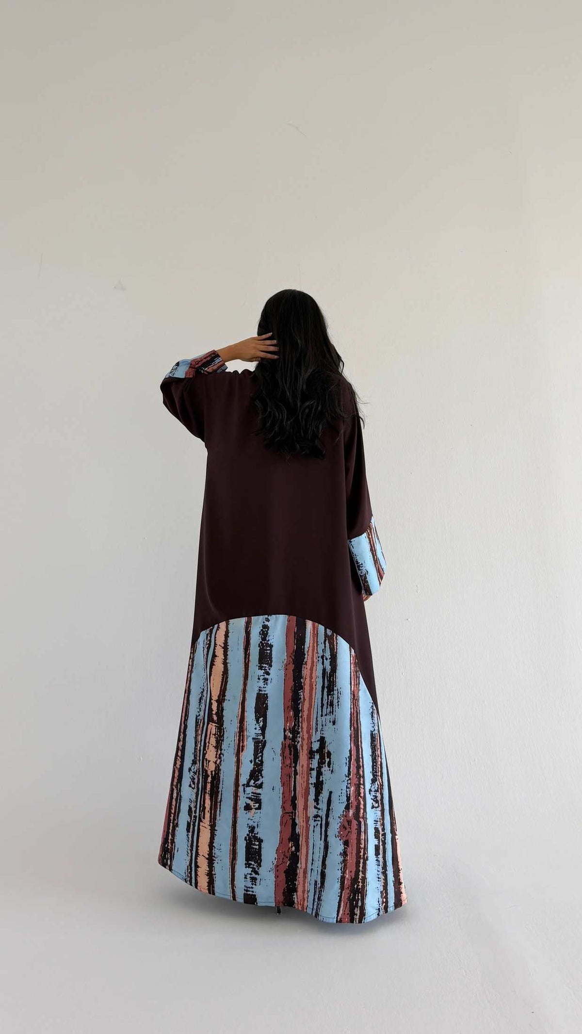 MWT1540 عباية طباعة | Printed Abaya - Aya