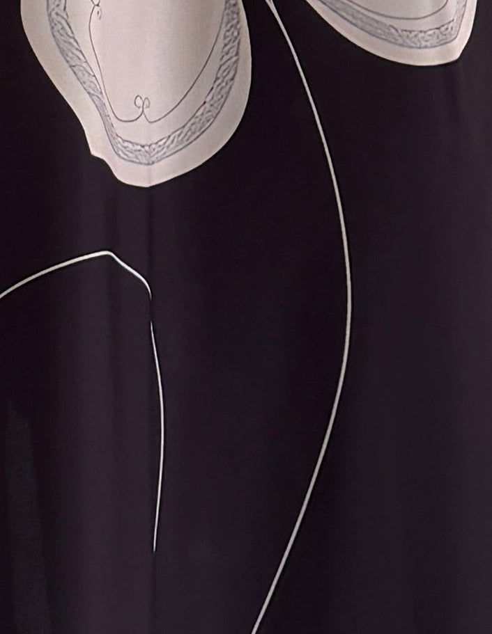 MWT1064 -عباية طباعة | Printed Abaya - Aya