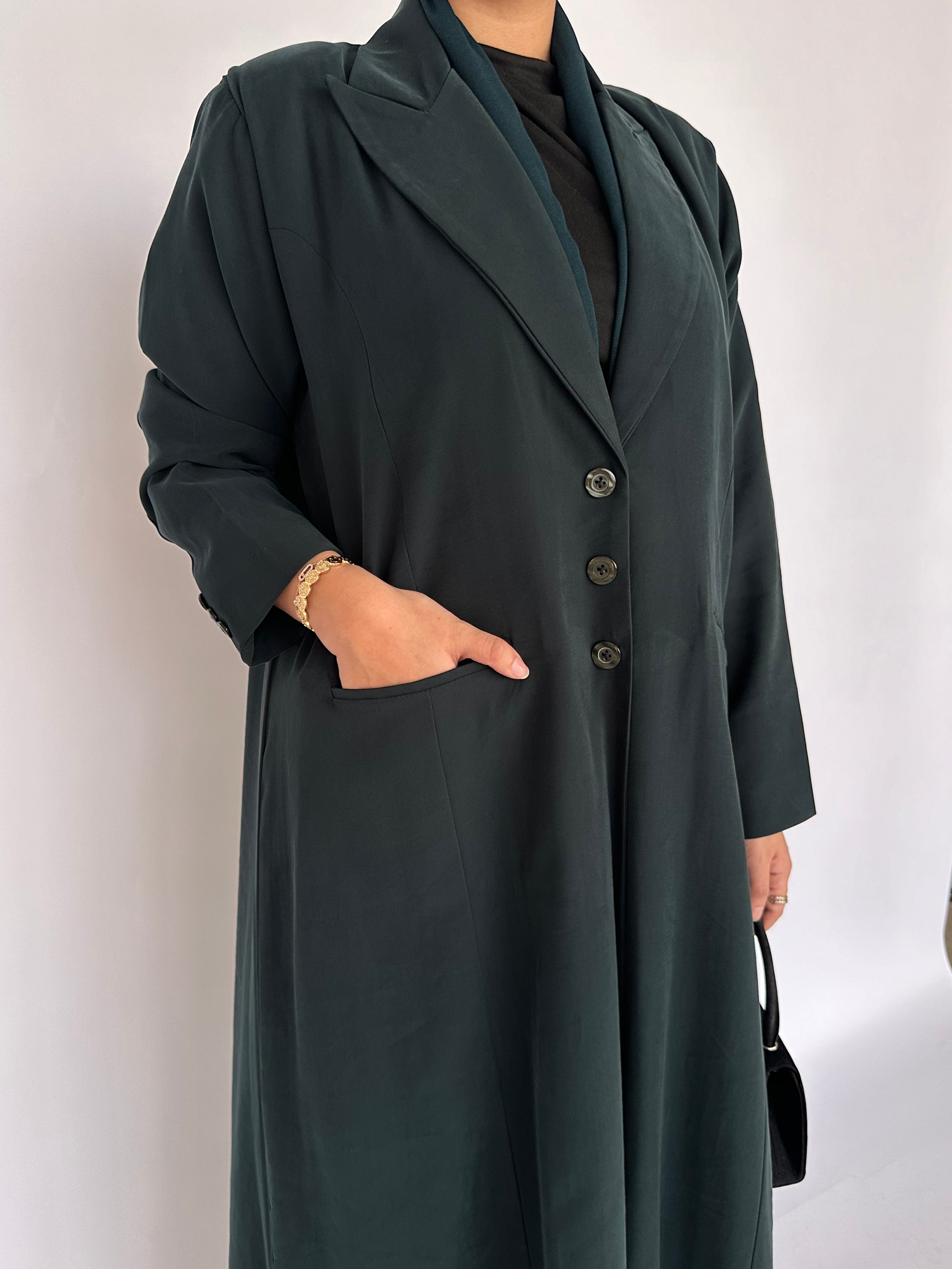 MW1134 - حرير شموه بليزر مبطن - Aya