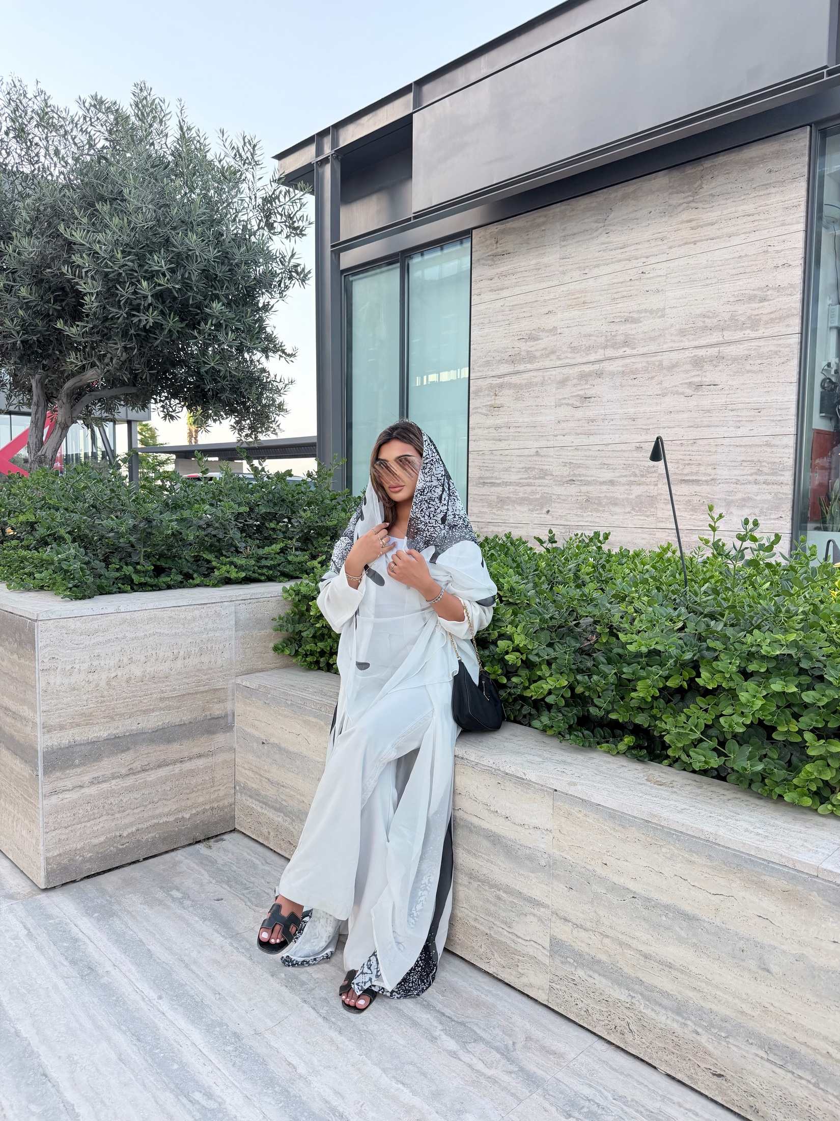 MWT1143 - عباية طباعة | Printed Abaya - Aya