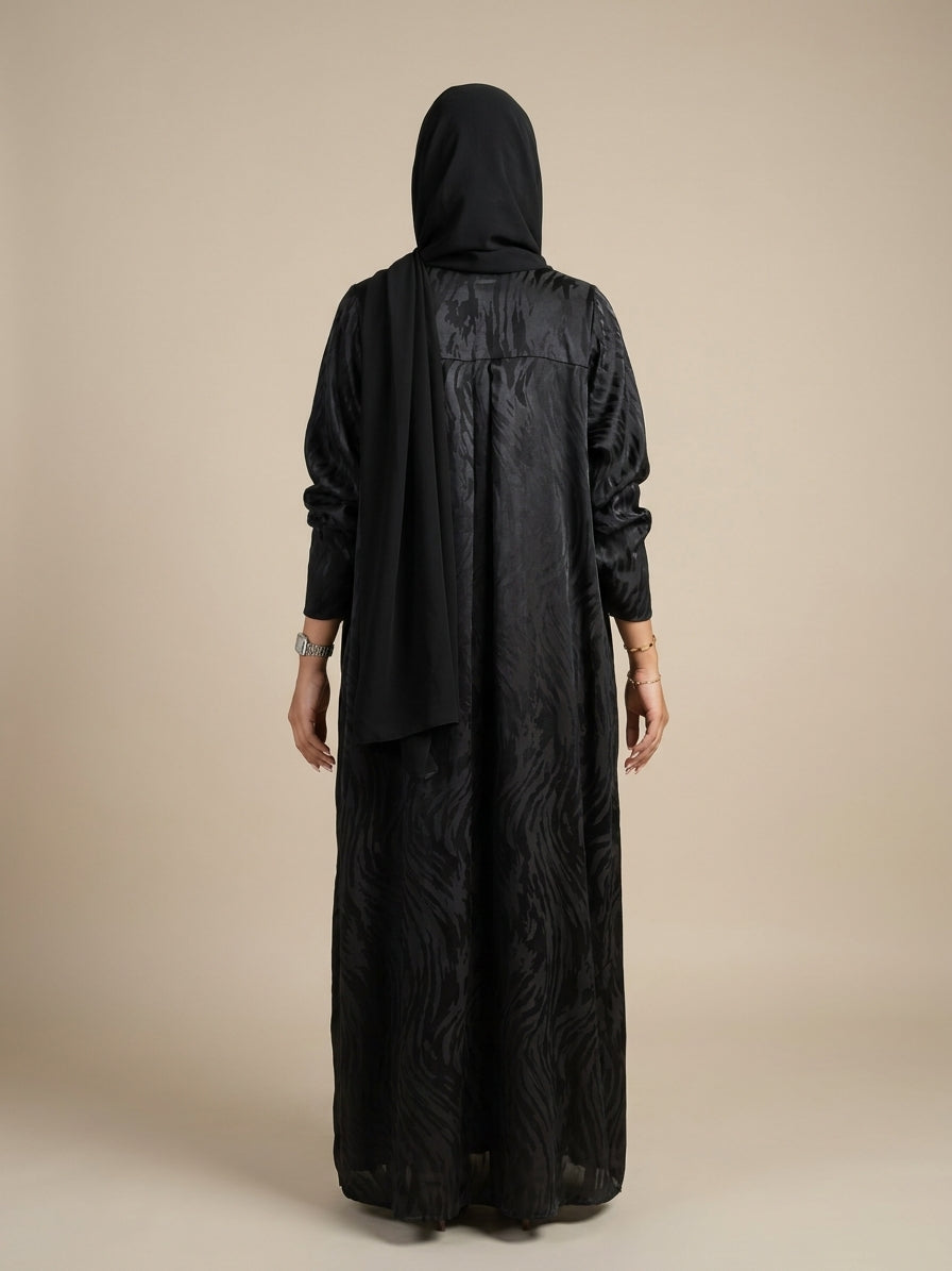 MWT4009 - عباية فيسكوز جاكار