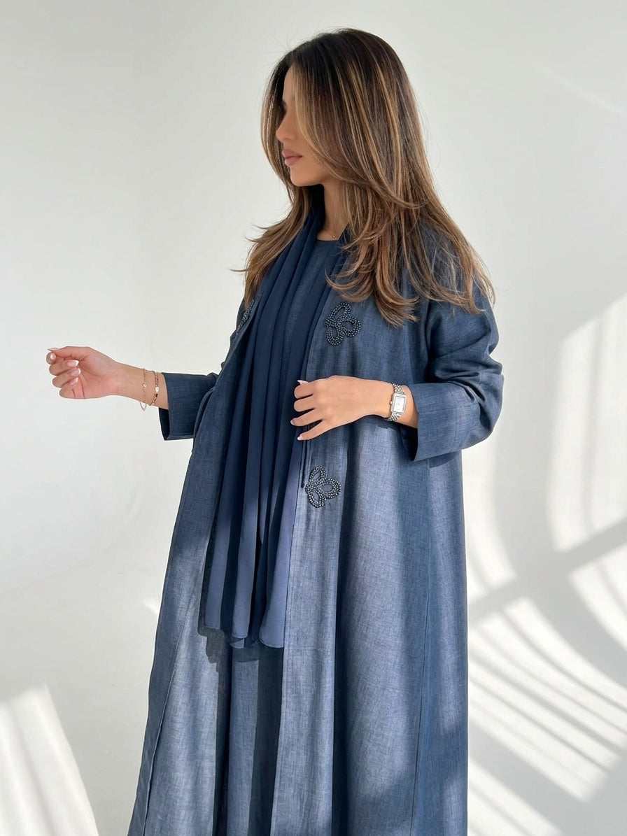 MWT4028 - عبايه كلوش راقيه وبارده - Aya