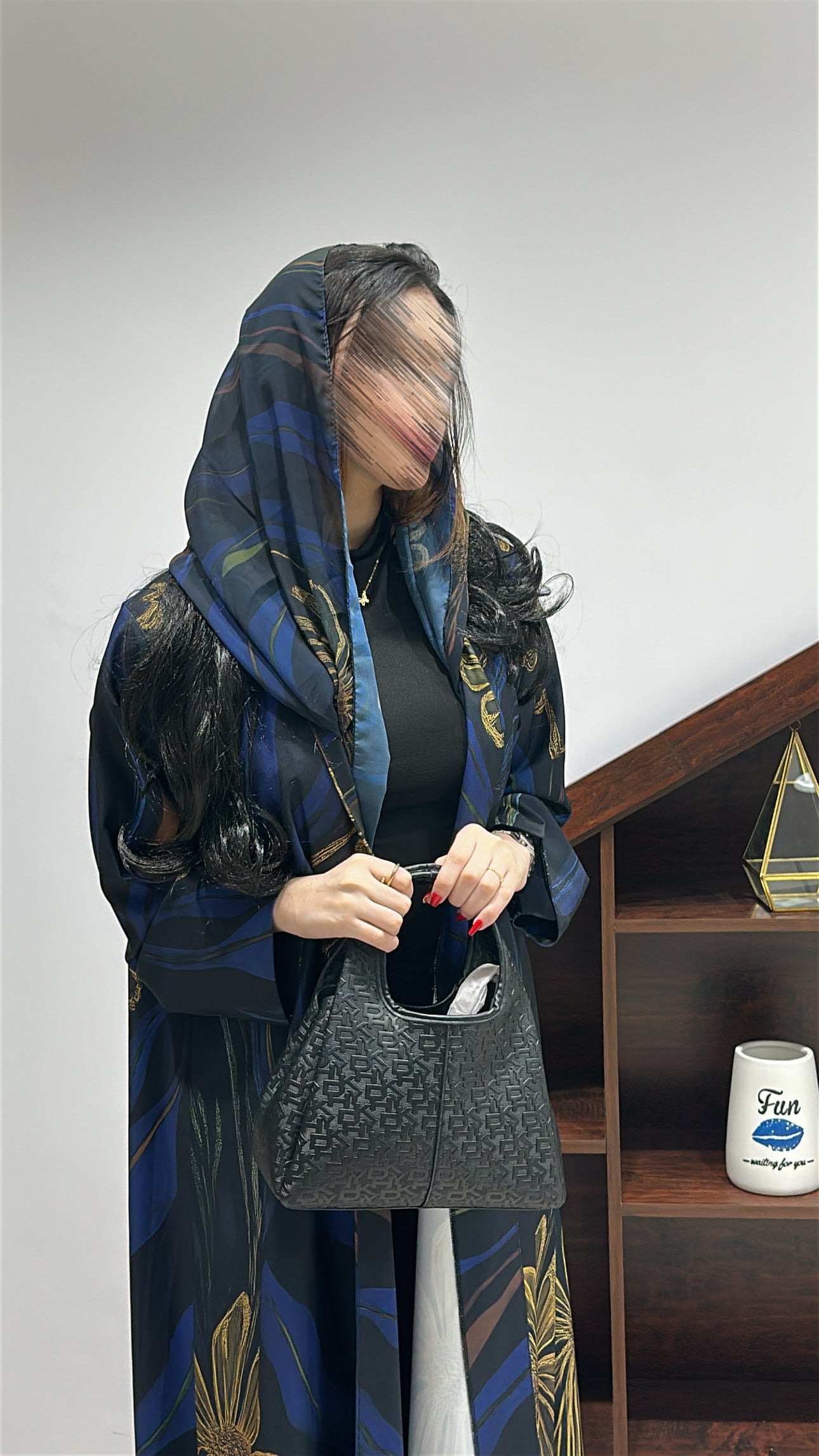 MWT474 - عباية طباعة - Aya