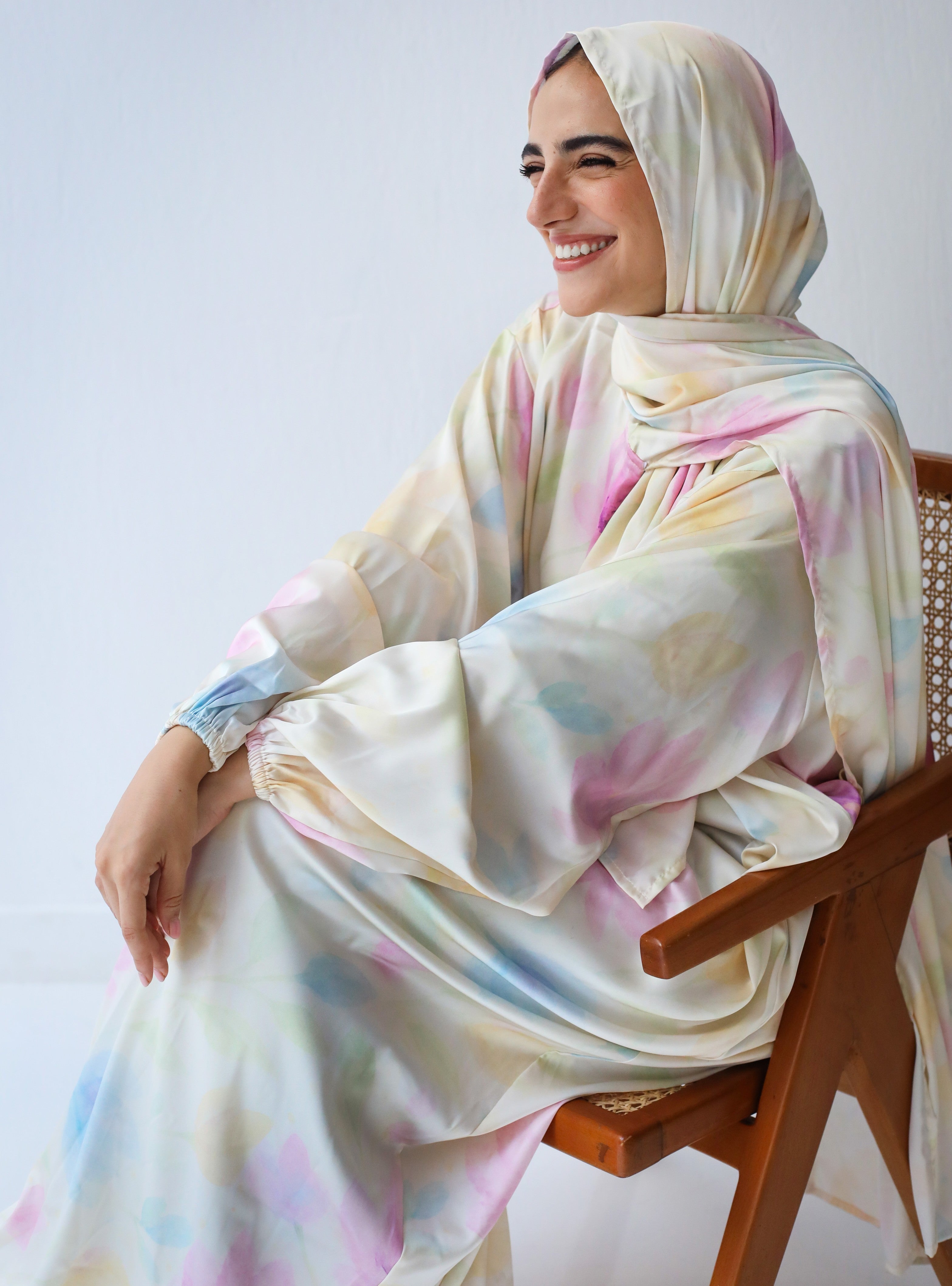 Pastel Fiora Prayer Dress - Aya