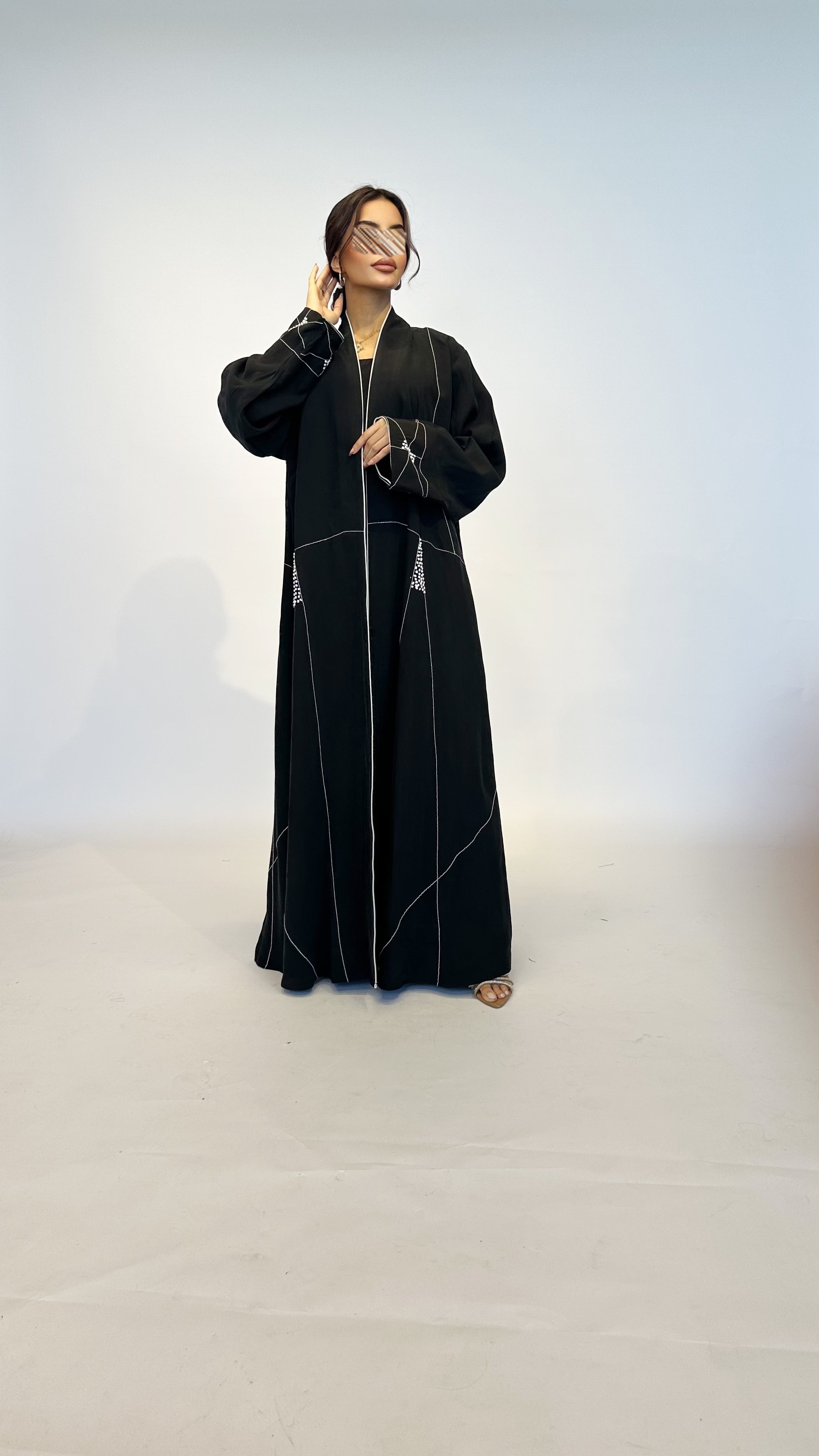 MW991 - حرير مغسول نص كلوش - Aya