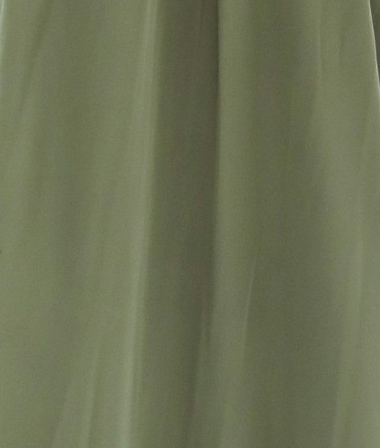 Plain Olive Green Prayer Dress - Aya