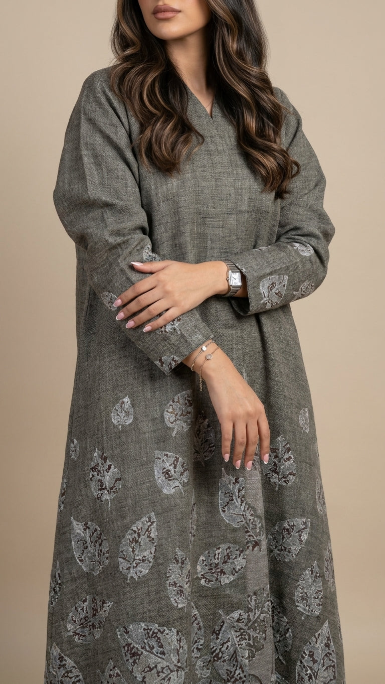 عباية لينن طباعة - Image 1