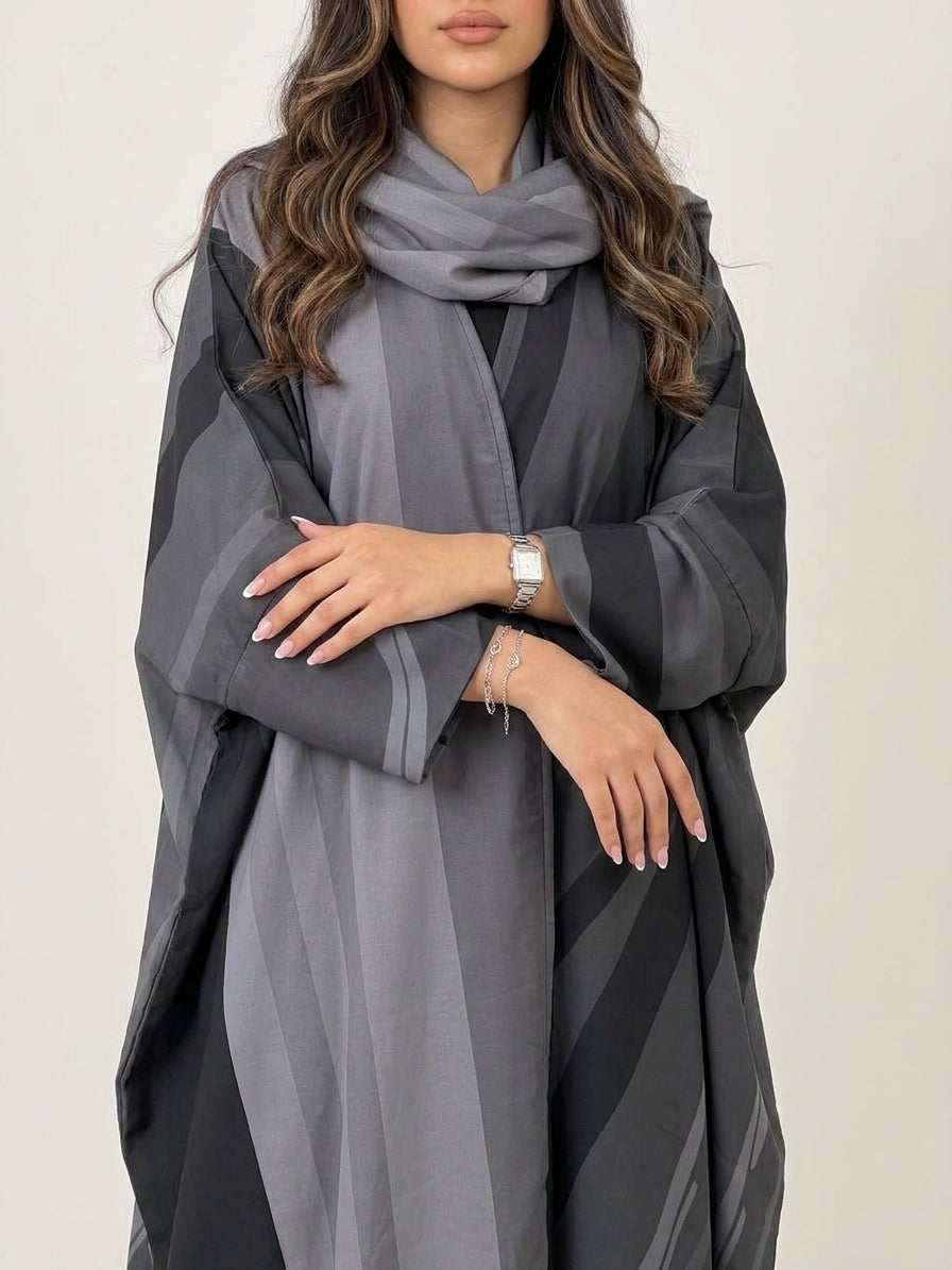 عباية طباعة | Printed Abaya - Image 1