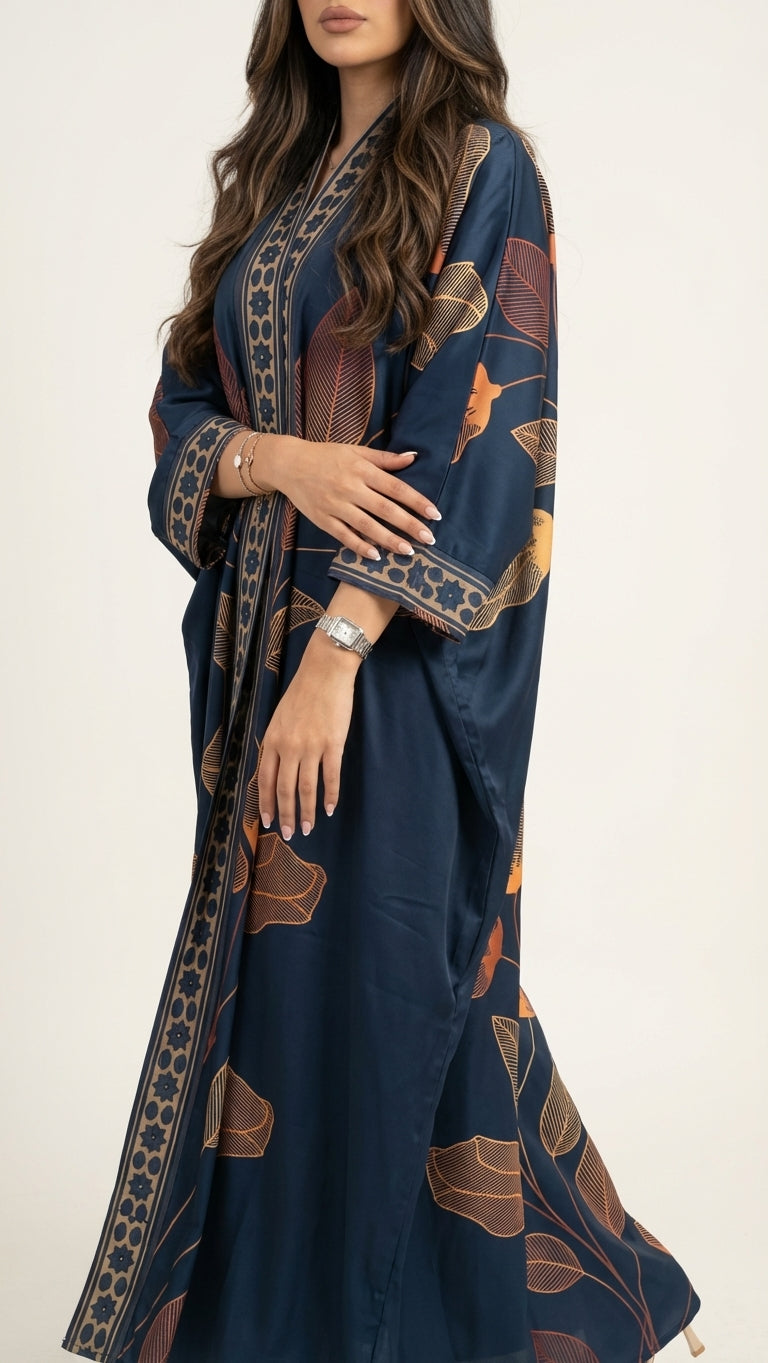 عباية طباعة | Printed Abaya - Image 2