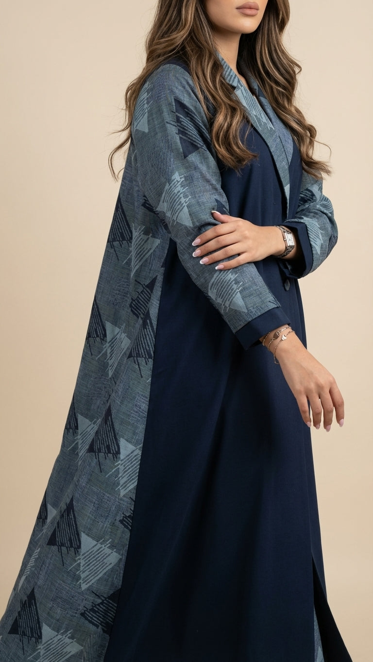 عباية طباعة | Printed Abaya - Image 3