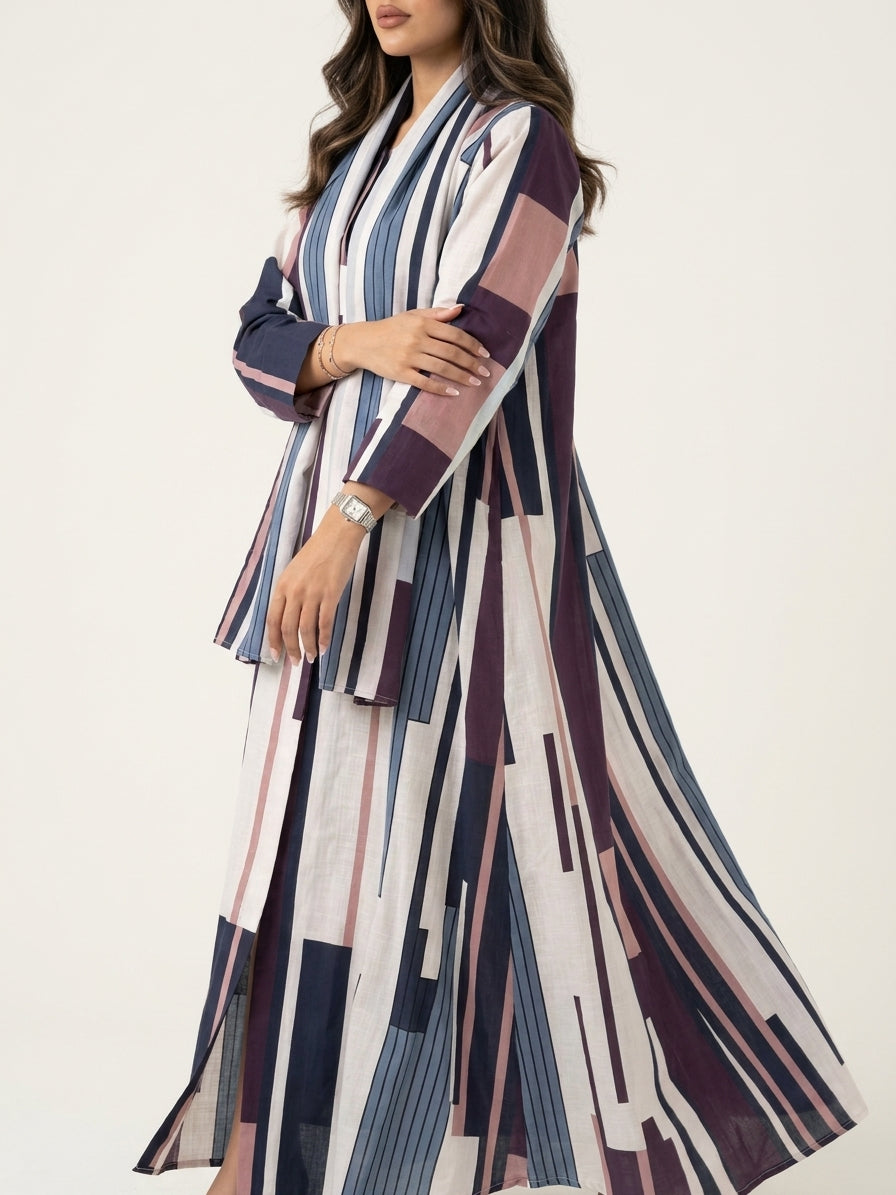 عباية طباعة | Printed Abaya - Image 2